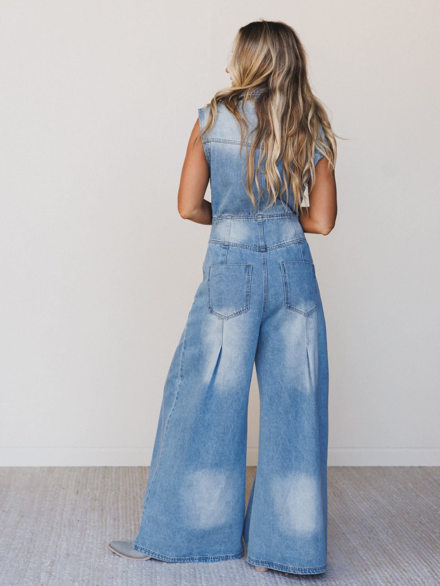 Sami Button Up Jumpsuit — Three Bird Nest