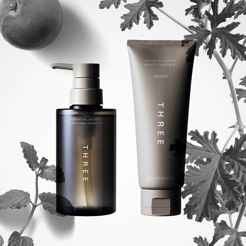THREE エッセンシャルセンツ ヘア リチュアル セット | スキャルプ