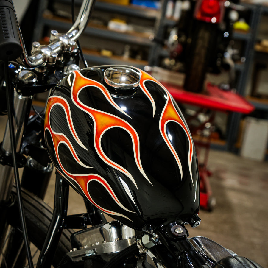 Wassell Peanut Gas Tank - Mid Tunnel — Throttle Addiction