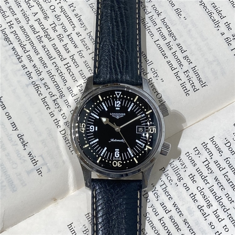 vintage】LONGINES(ロンジン)レジェンドダイバーのご紹介〈junksルクア