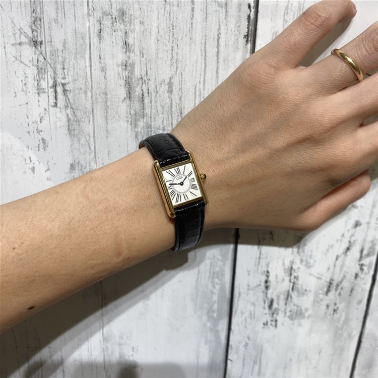 vintage Cartier】カルティエ マストタンク・縦ローマン&オパラン