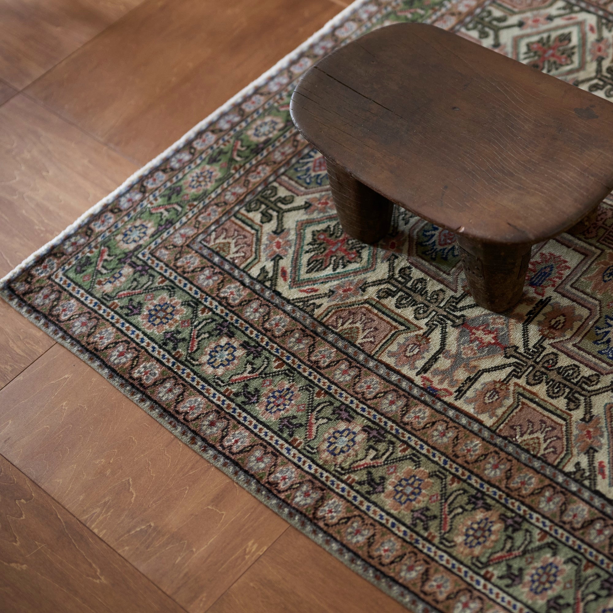 ヴィンテージラグ | トルコ・カイセリ No.02 | 茶色 | 175×115 – tiflo