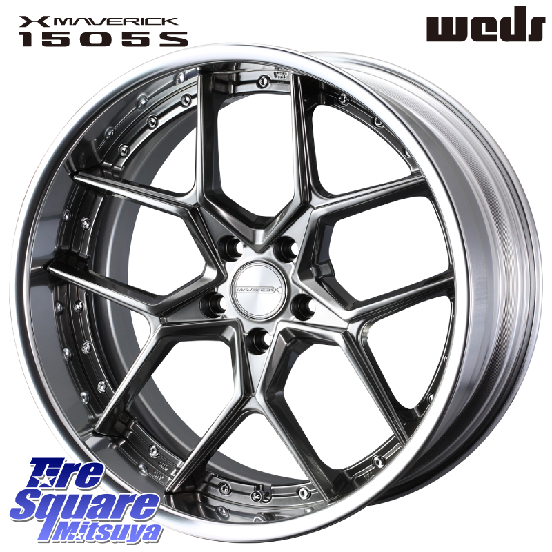 WEDS MAVERICK 1505S BK S-LoDisk 2ピース ホイール 18インチ の詳細