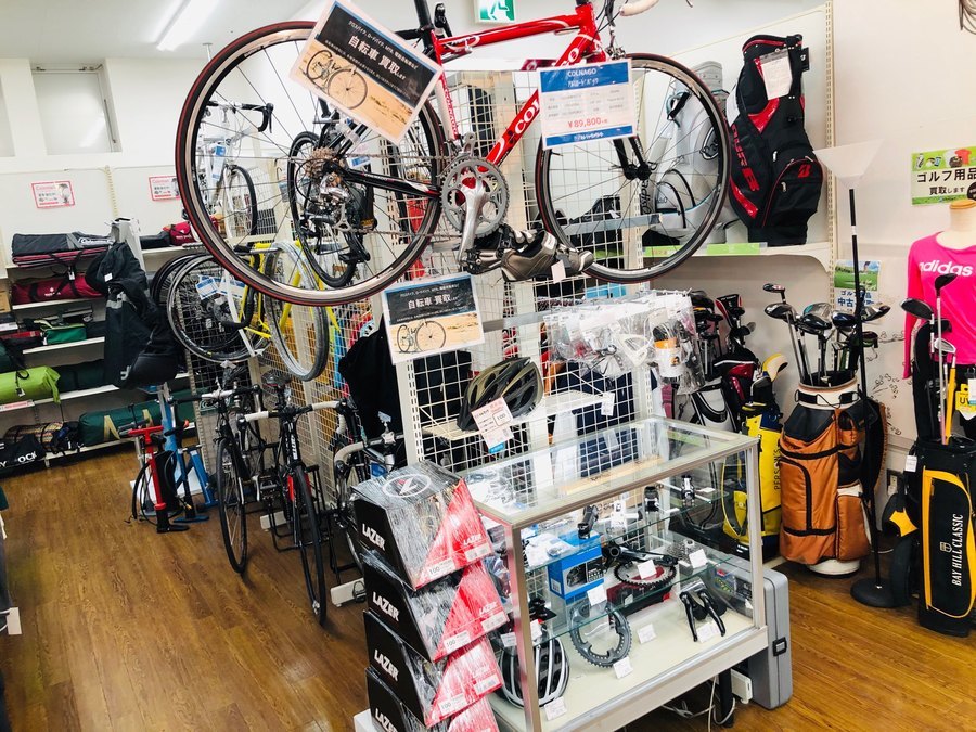 自転車パーツ多数展示中【稲城若葉台店】｜2020年11月20日｜リサイクル