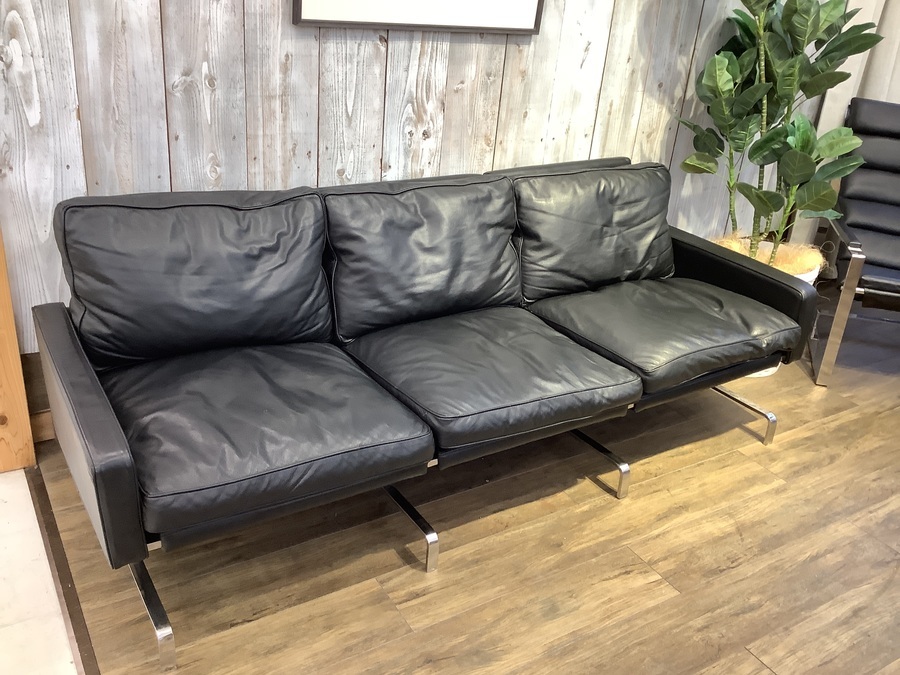 ポールケアホルムデザインの3人掛けソファ（PK31）が入荷しました