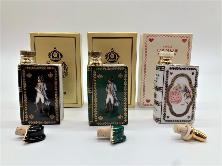 お酒買取強化中】CAMUS（カミュ）ナポレオン ミニブック型が買取入荷