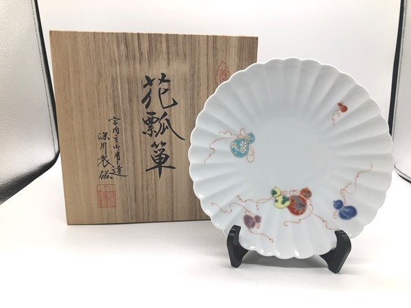 深川製磁の盛皿花ひょうたん柄を入荷しました！｜2021年11月30日