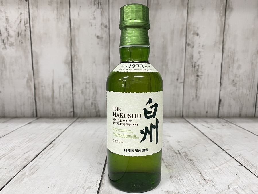 SUNTORY(サントリー) シングルモルト ウイスキー 白州 180mlが買取入荷