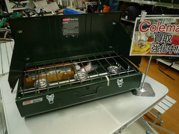 Coleman 428】珍しいスリーバーナーコンロが入荷！｜2015年07月24日