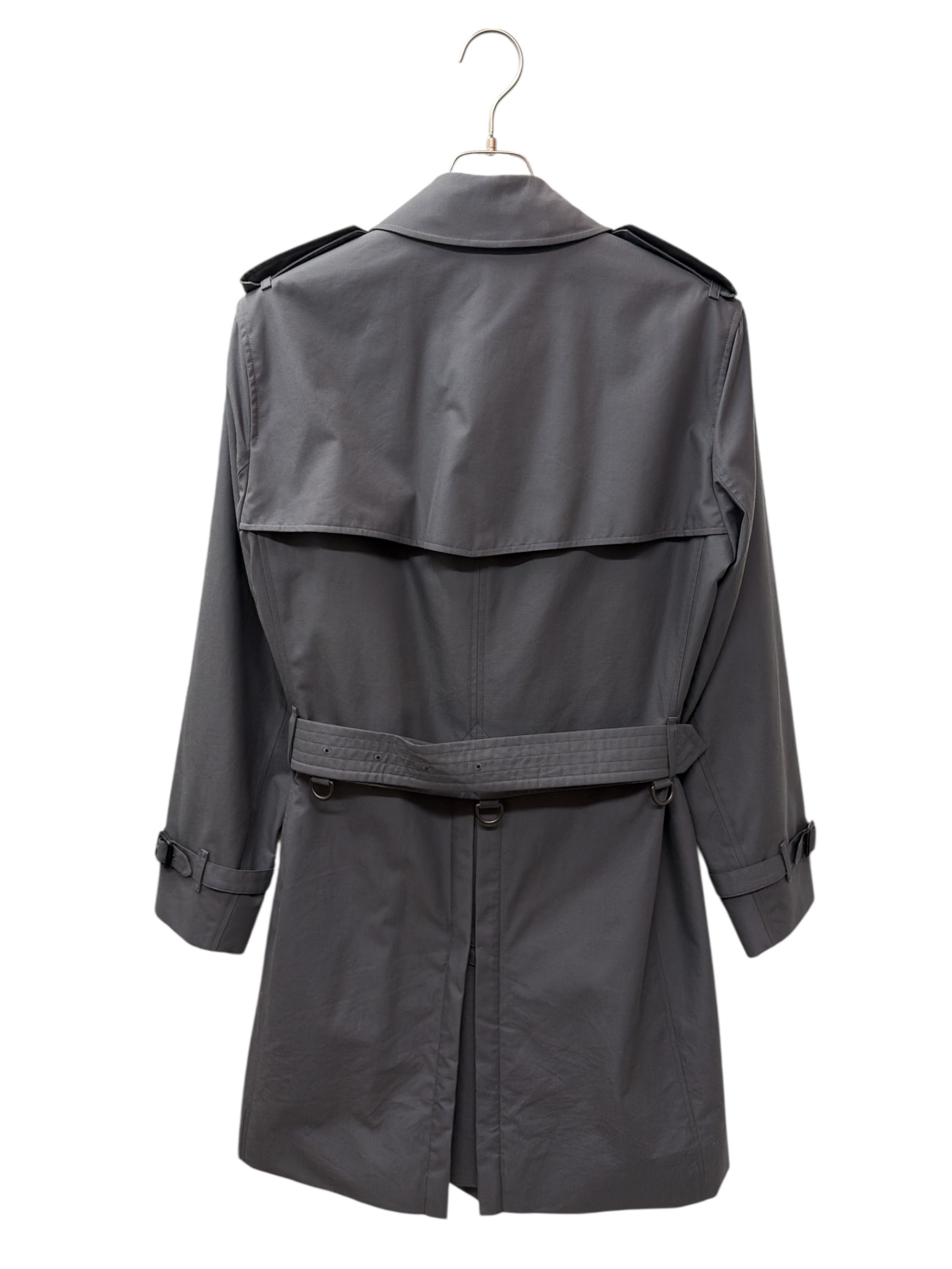 中古・古着通販】BURBERRY (バーバリー) トレンチコート グレー サイズ