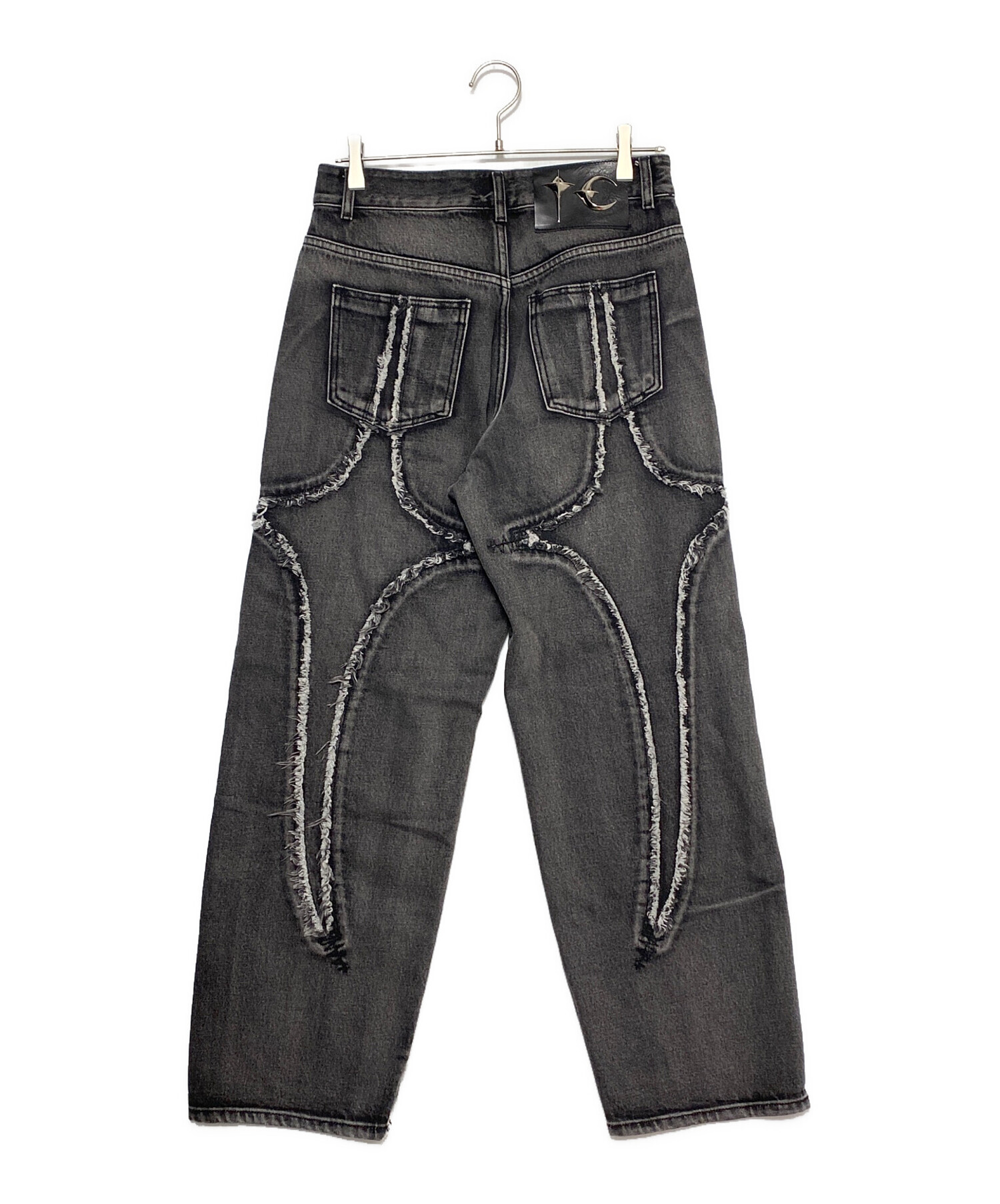 中古・古着通販】THUG CLUB (サグ クラブ) TRIBAL DENIM PANT ブラック
