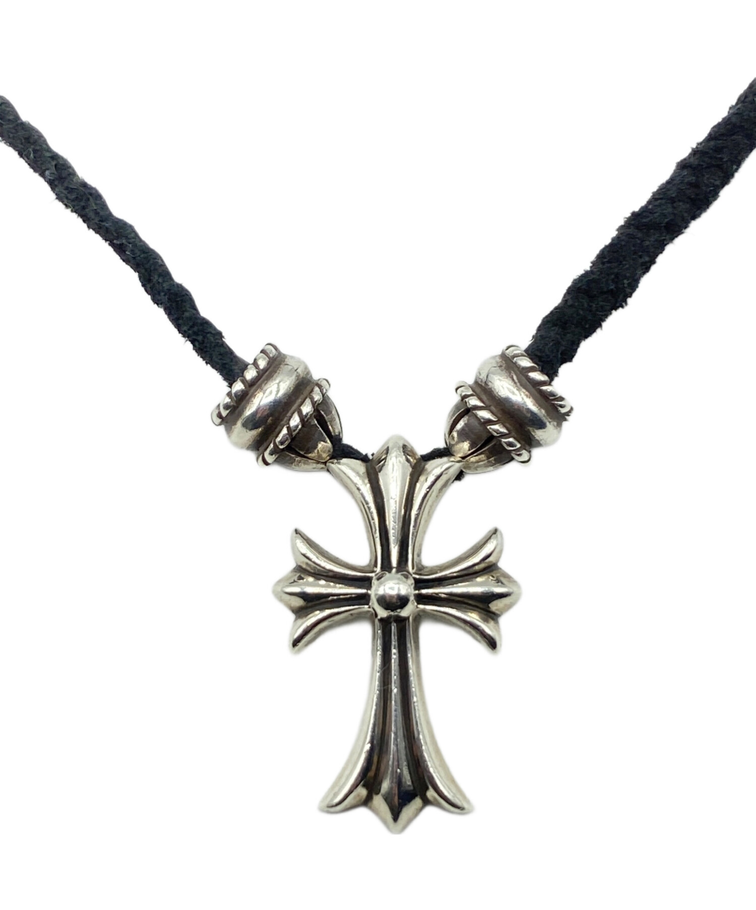 中古・古着通販】CHROME HEARTS (クロムハーツ) スモールCHクロス ボロ