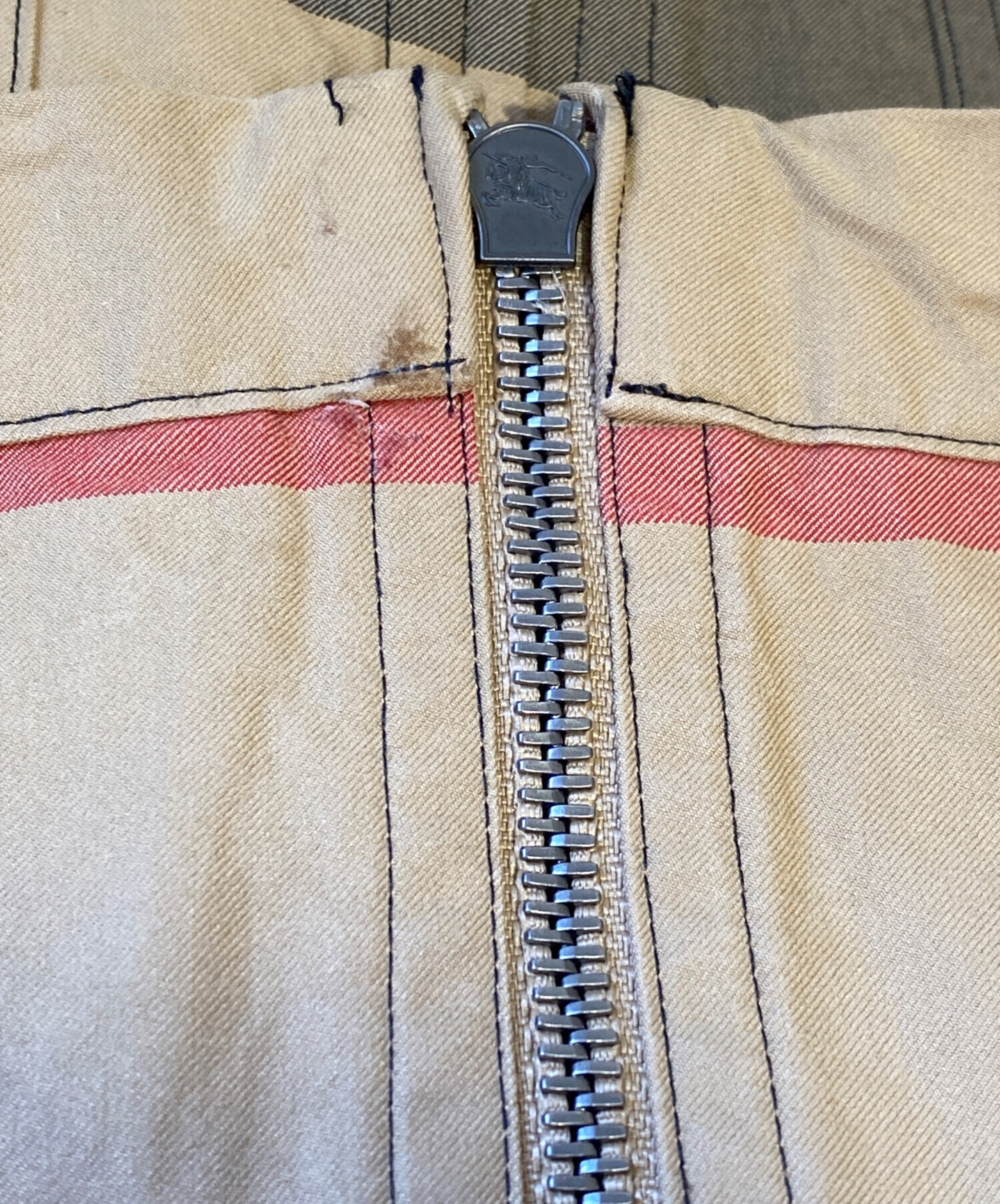 中古・古着通販】BURBERRY (バーバリー) ジップアップジャケット