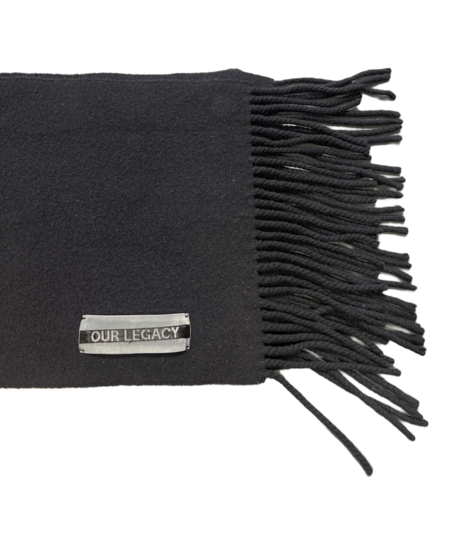 中古・古着通販】OUR LEGACY (アワーレガシー) ESTATE SCARF ブラック