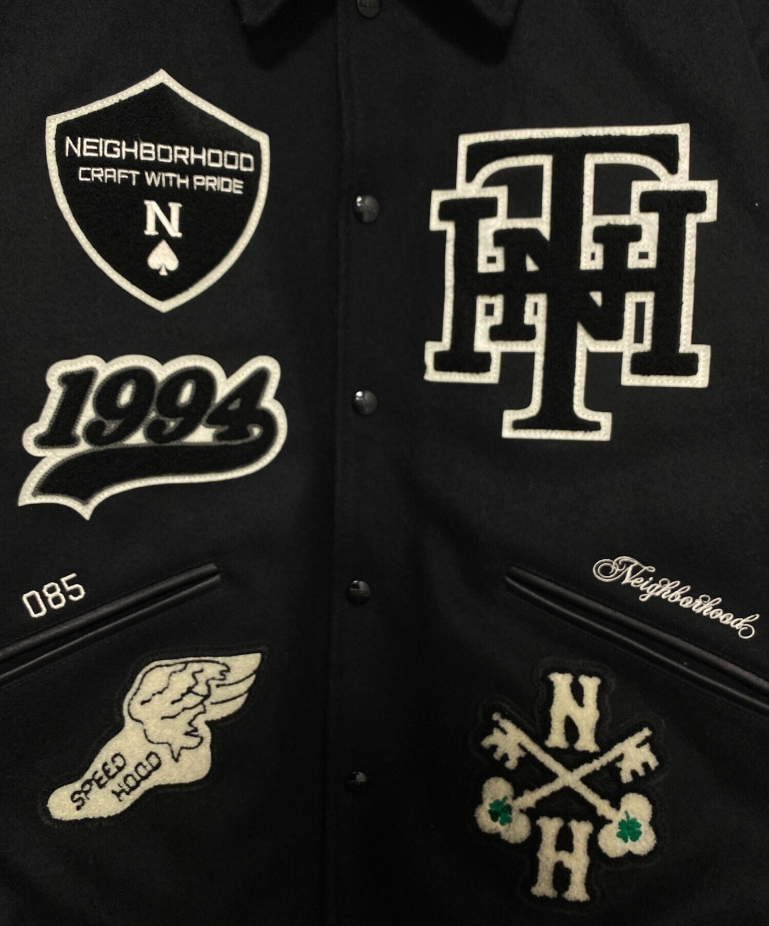 中古・古着通販】NEIGHBORHOOD (ネイバーフッド) Stadium Jacket