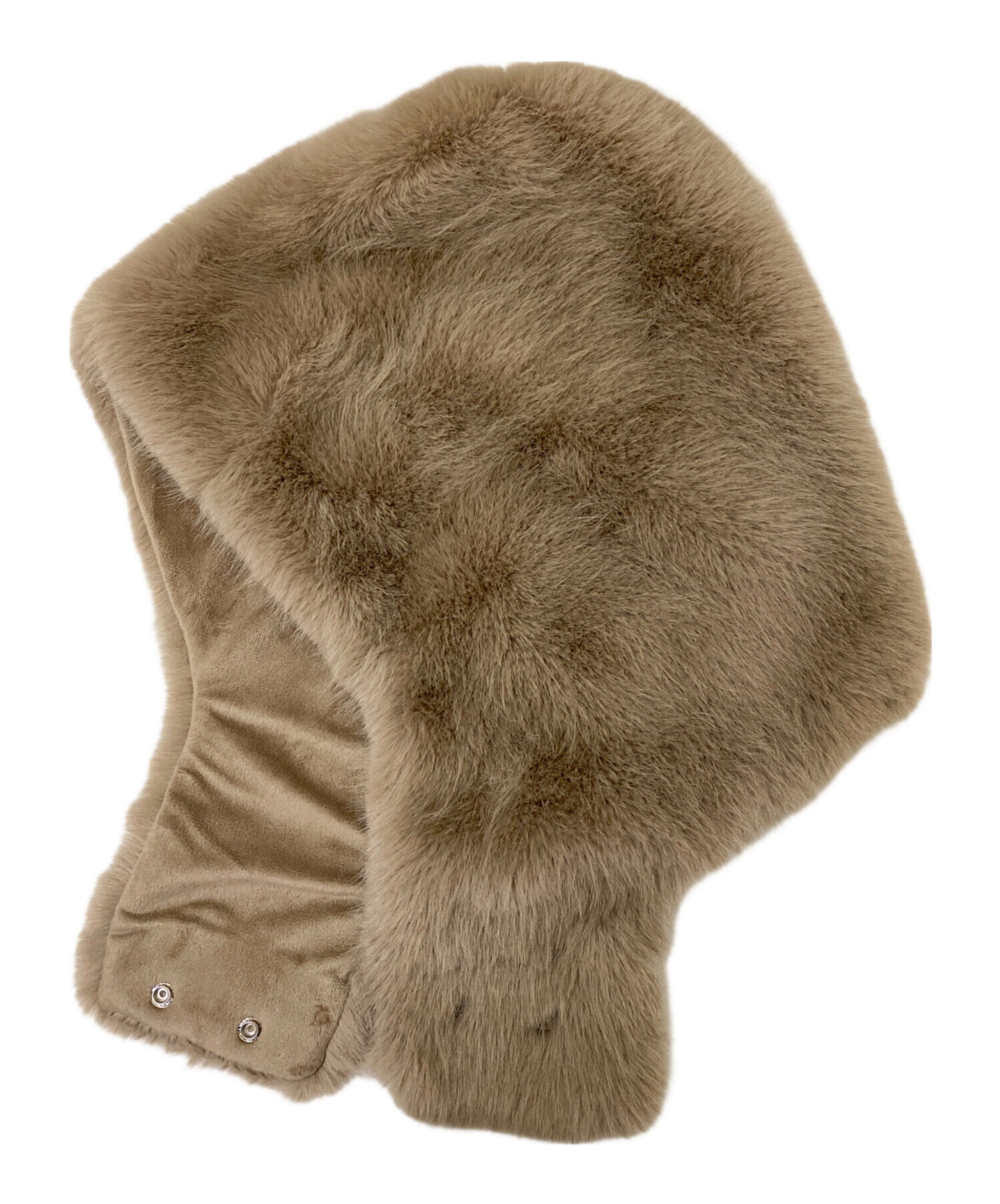 中古・古着通販】CELERI (セルリ) ファーバラクラバ ベージュ サイズ