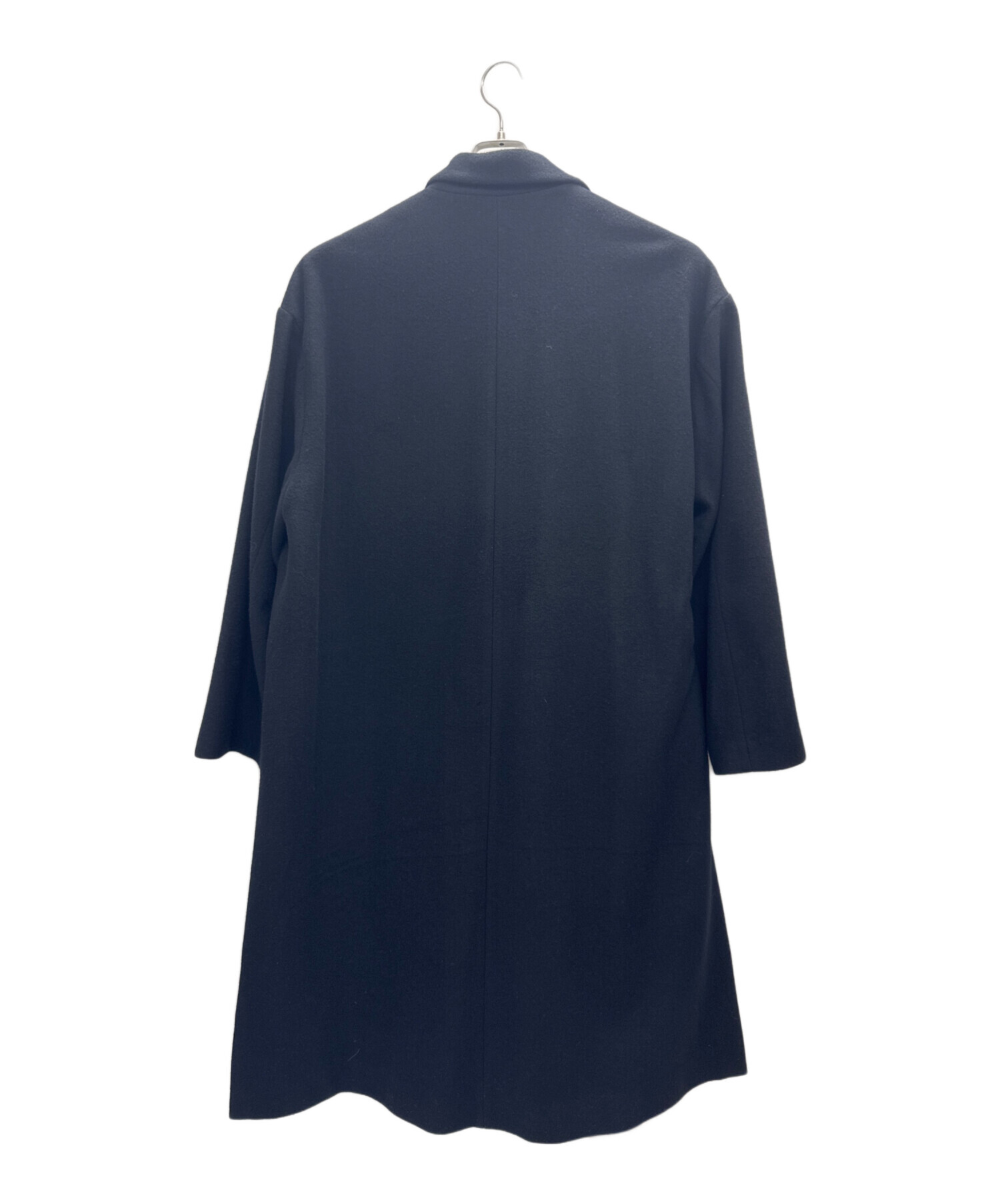 中古・古着通販】CULLNI (クルニ) タイロッケンコート ブラック サイズ