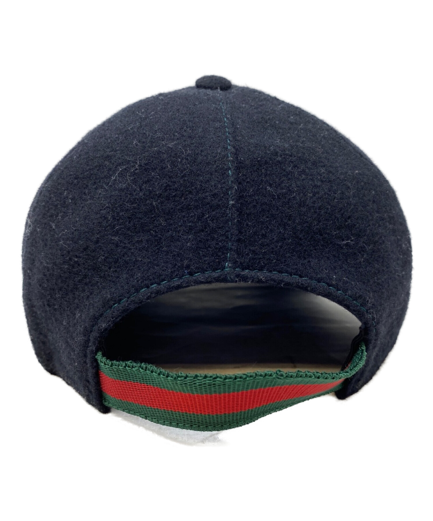 中古・古着通販】GUCCI (グッチ) キャップ ブラック｜ブランド・古着