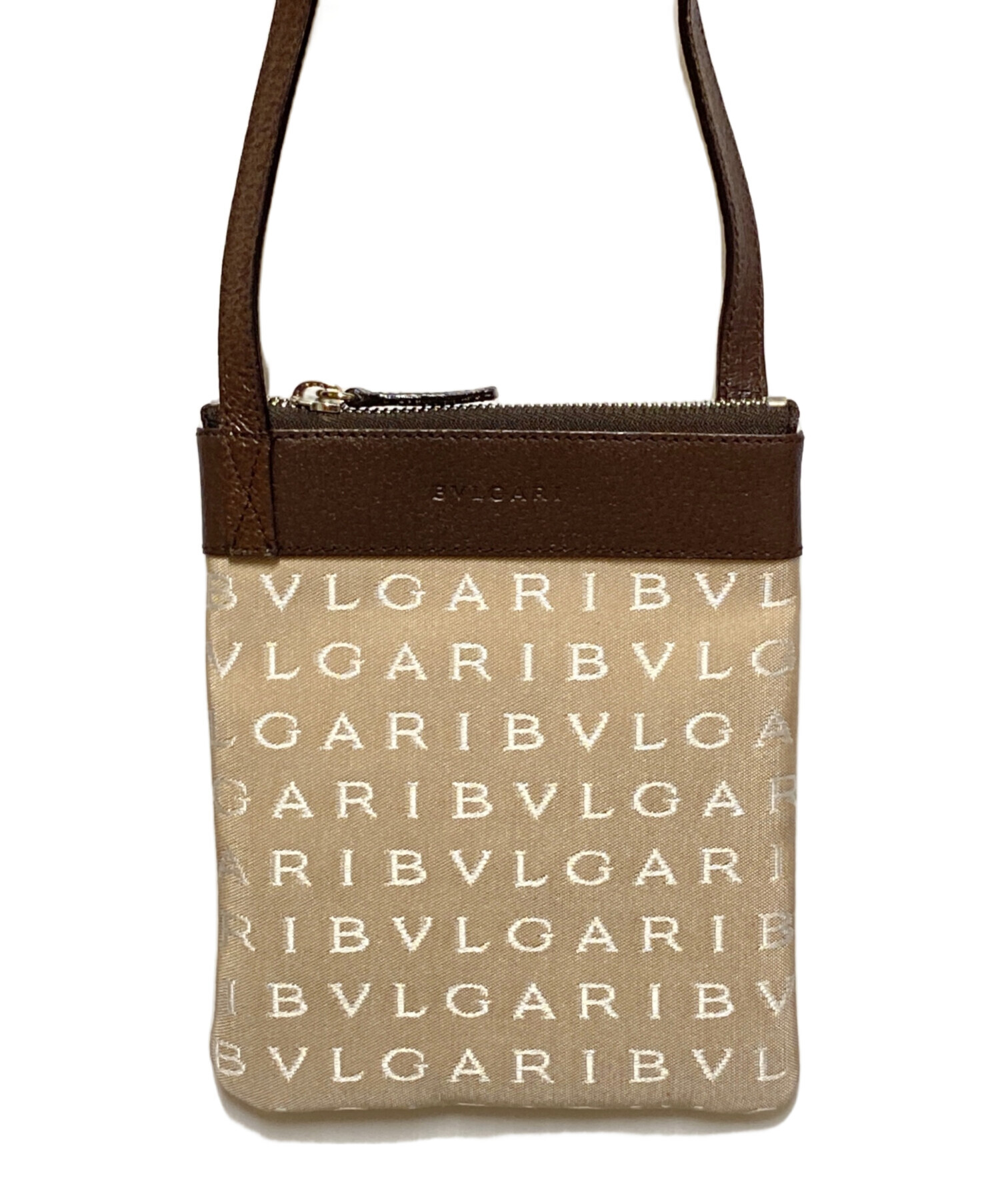 中古・古着通販】BVLGARI (ブルガリ) ロゴマニア レザーコンビ