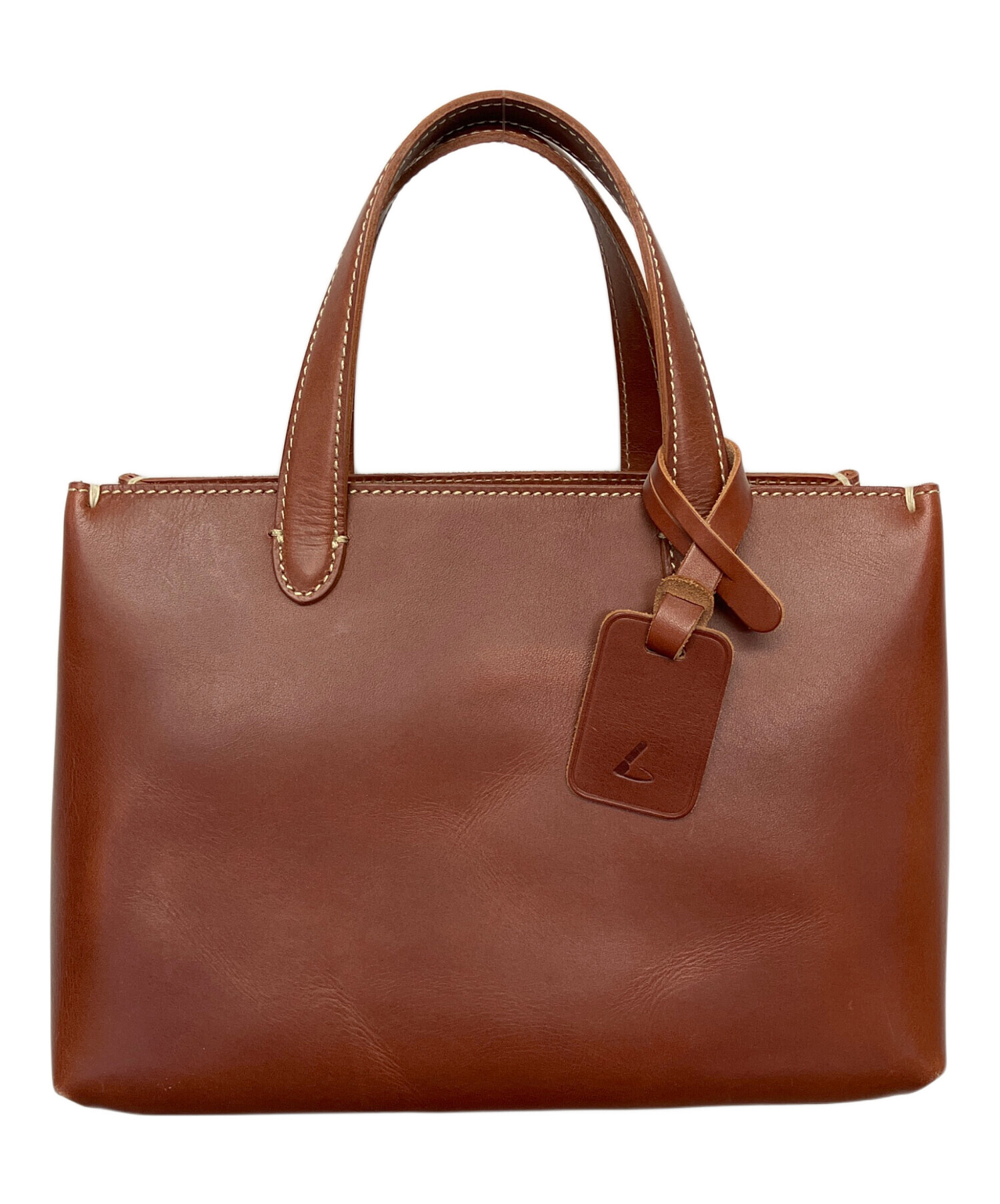 中古・古着通販】土屋鞄 (ツチヤカバン) レザートートバッグ ブラウン