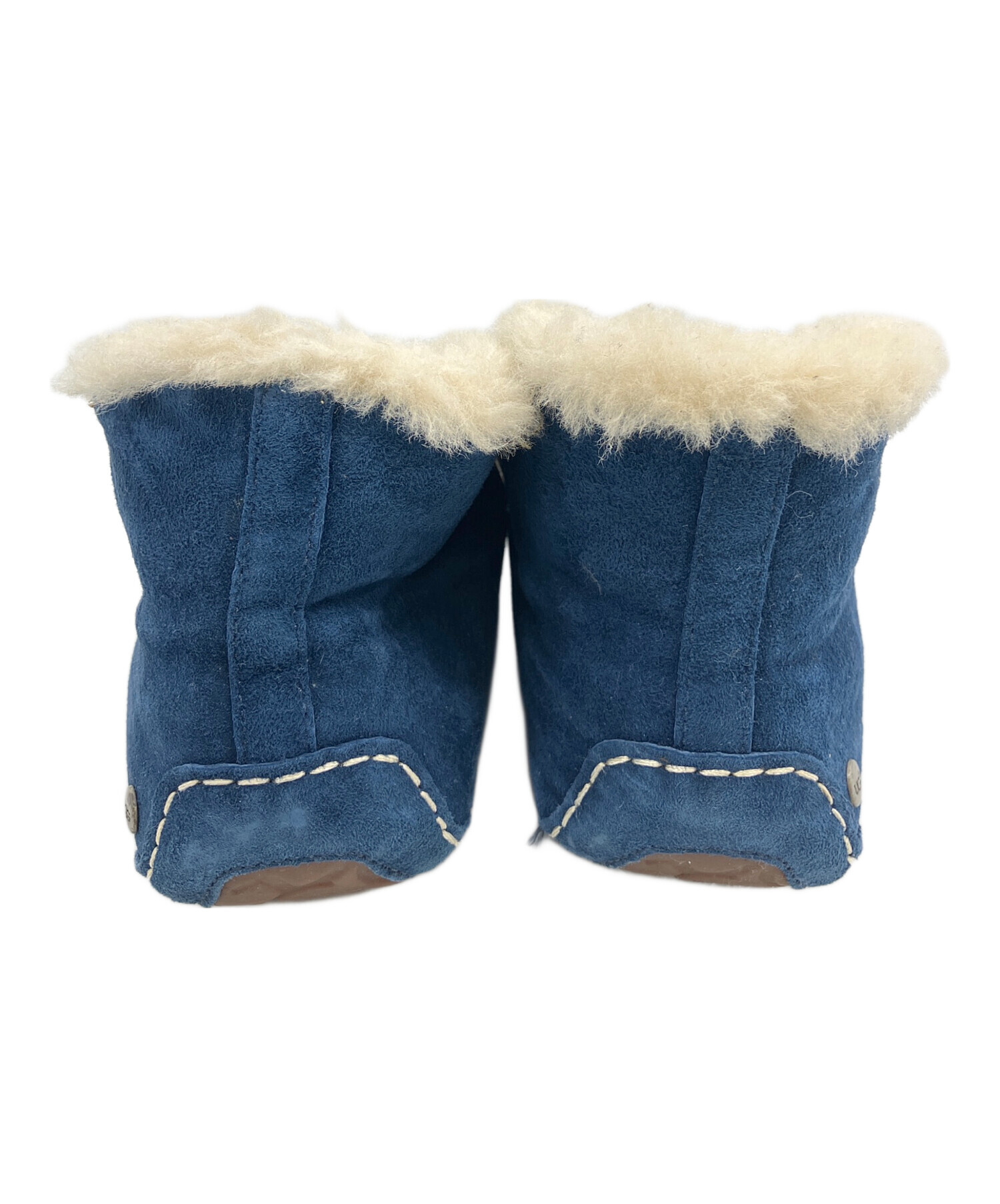 中古・古着通販】UGG (アグ) モカシンシューズ ブルー サイズ:25cm