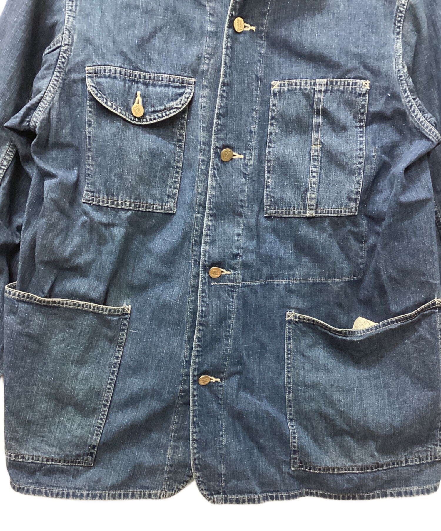 中古・古着通販】SUGAR CANE (シュガーケーン) カバーオール ブルー