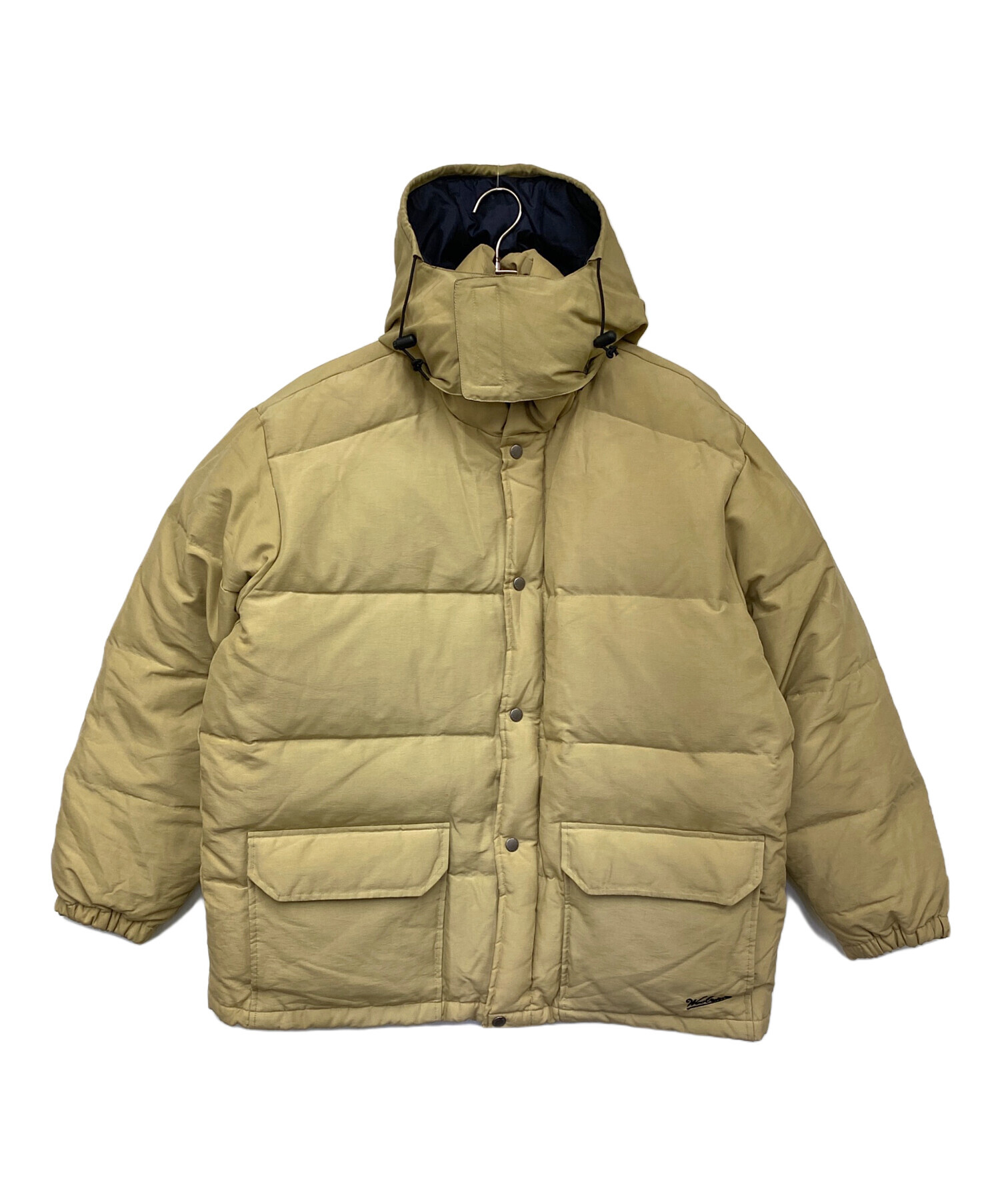 中古・古着通販】WOOLRICH (ウールリッチ) ダウンパーカー ベージュ