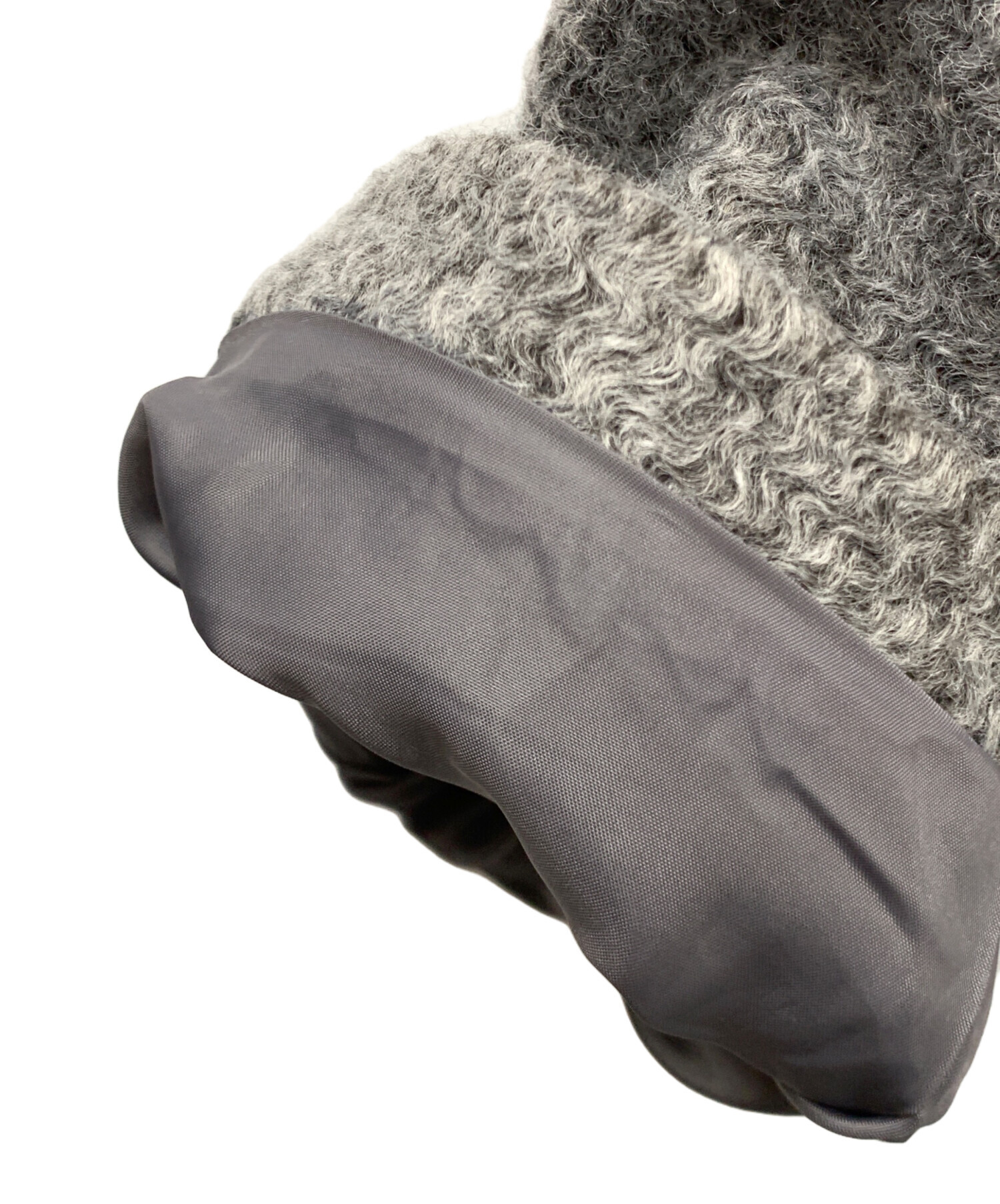 中古・古着通販】ACLENT (アクレント) チェスターロングコート グレー