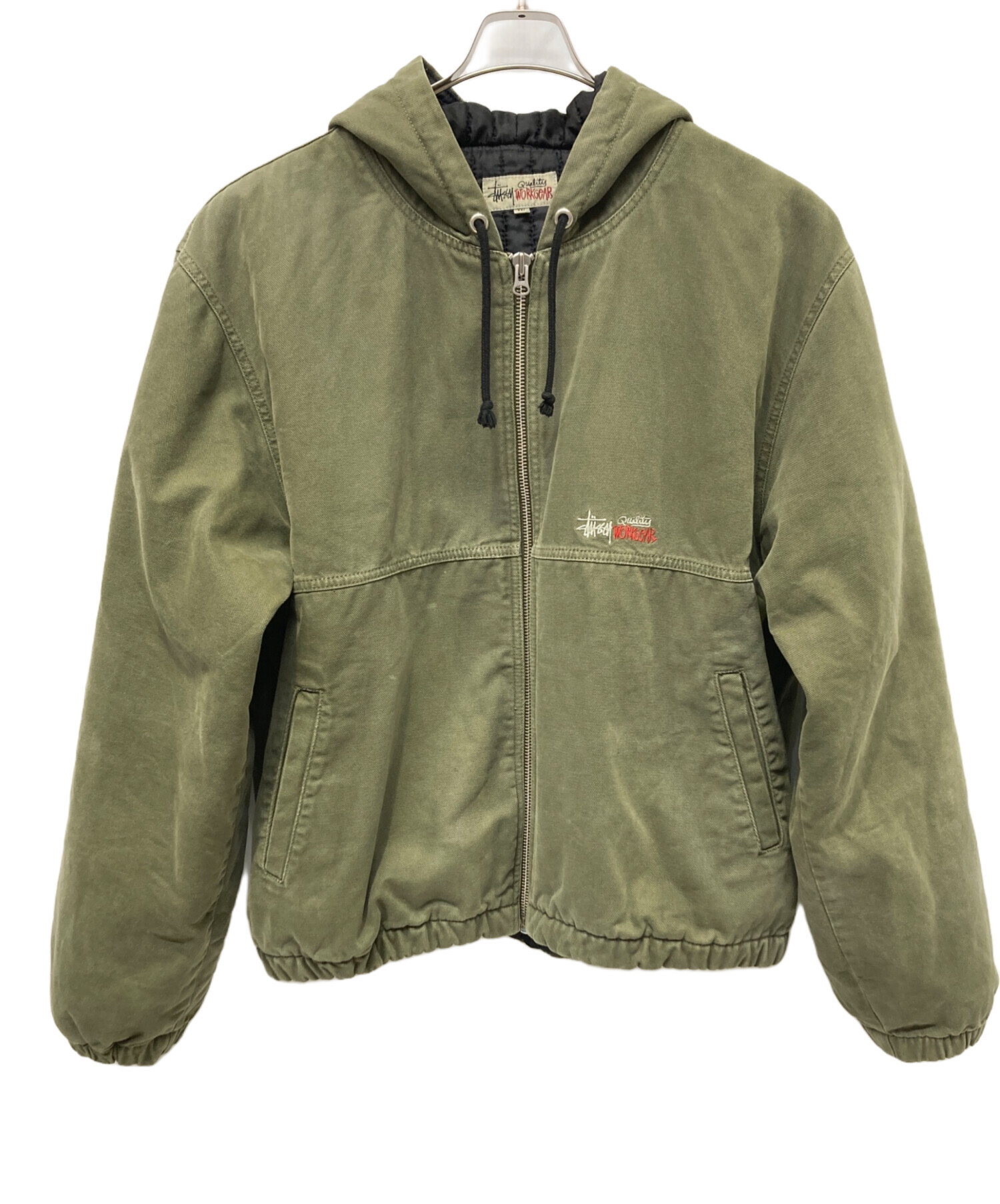 中古・古着通販】stussy (ステューシー) WORK JACKET INSULATED CANVAS