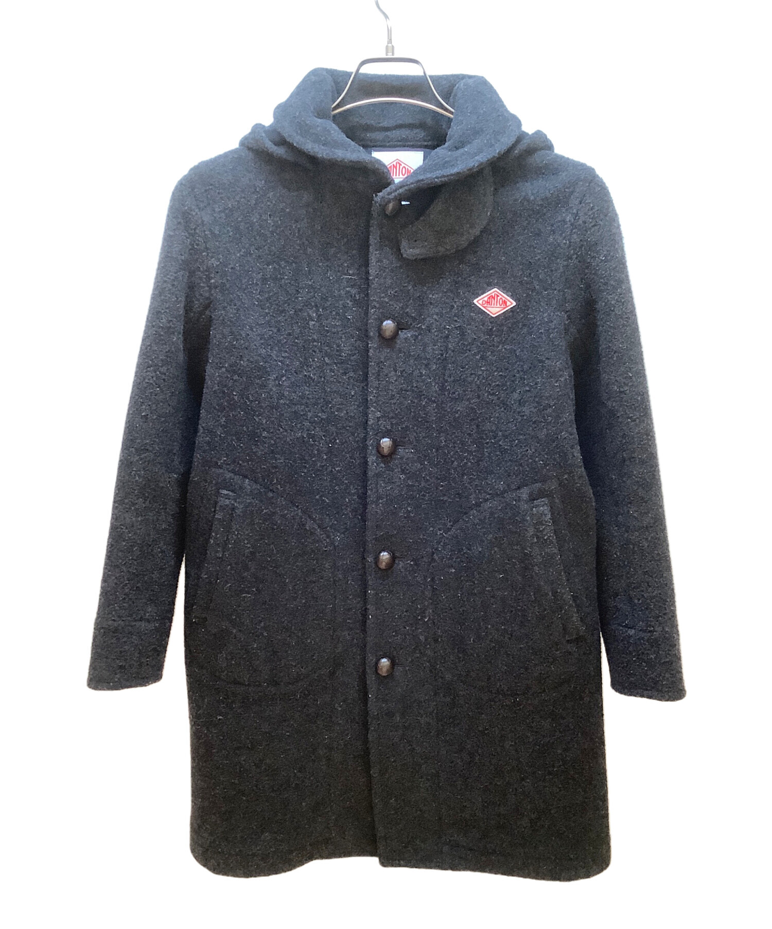 中古・古着通販】DANTON (ダントン) WOOL MOSSER フード付きロング