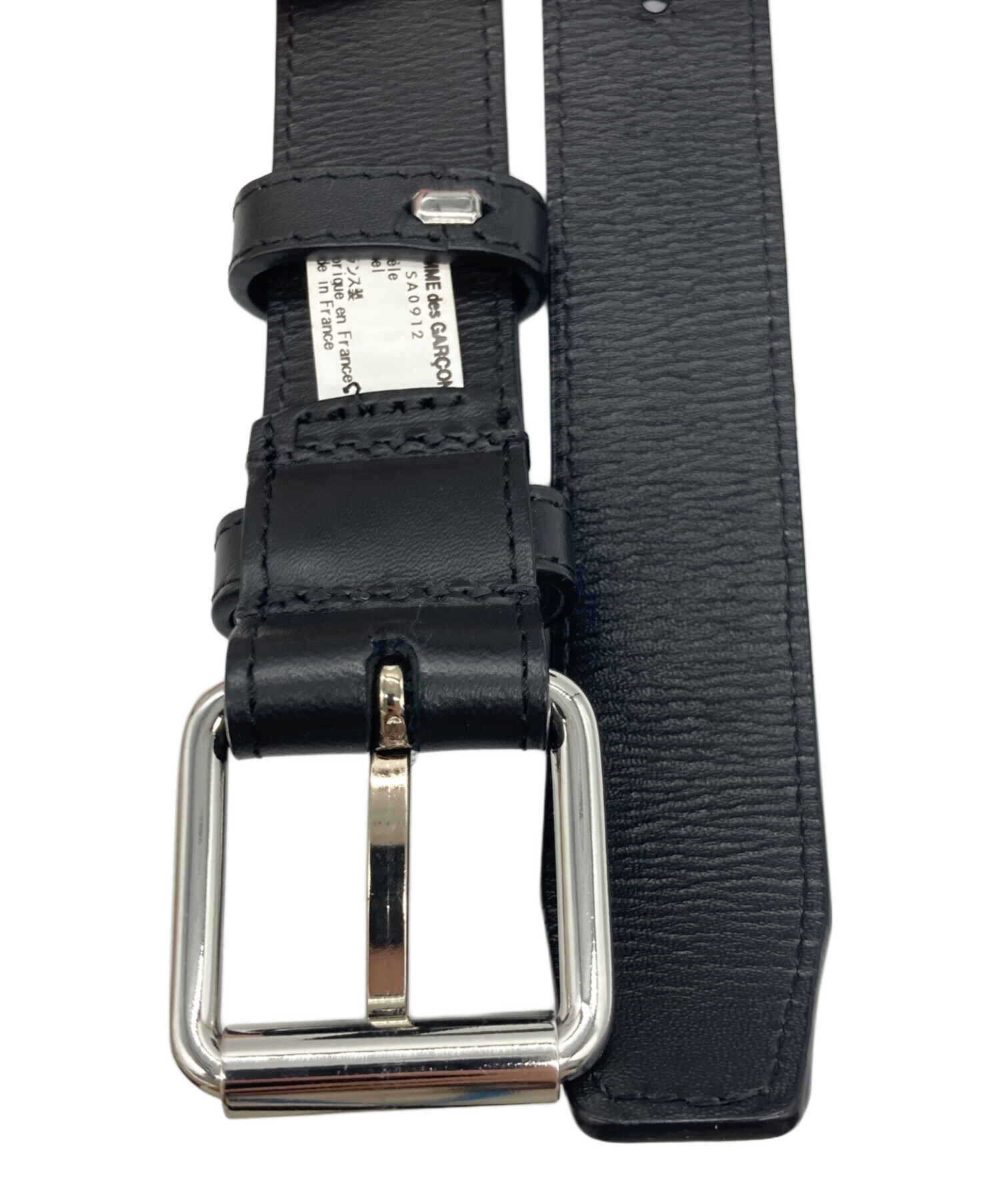 中古・古着通販】COMME des GARCONS (コムデギャルソン) レザーベルト