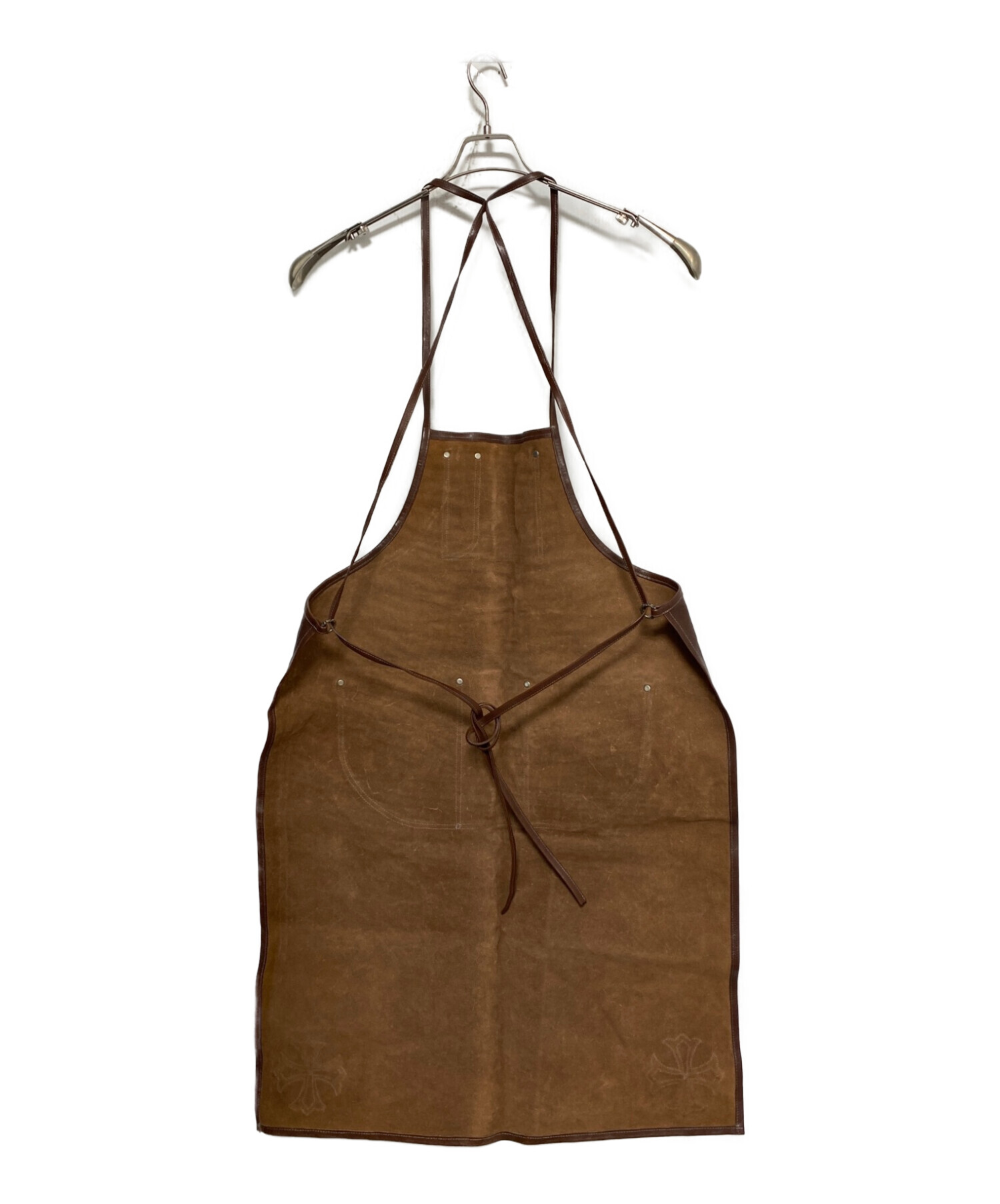 中古・古着通販】CHROME HEARTS (クロムハーツ) エプロン ブラウン