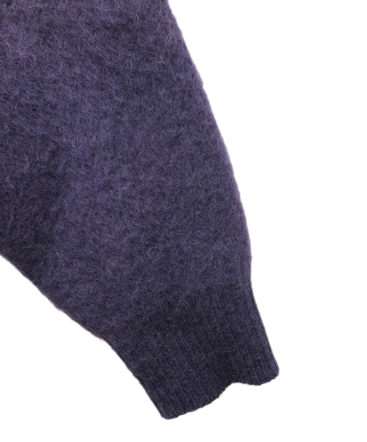 中古・古着通販】Needles (ニードルズ) モヘアカーディガン パープル