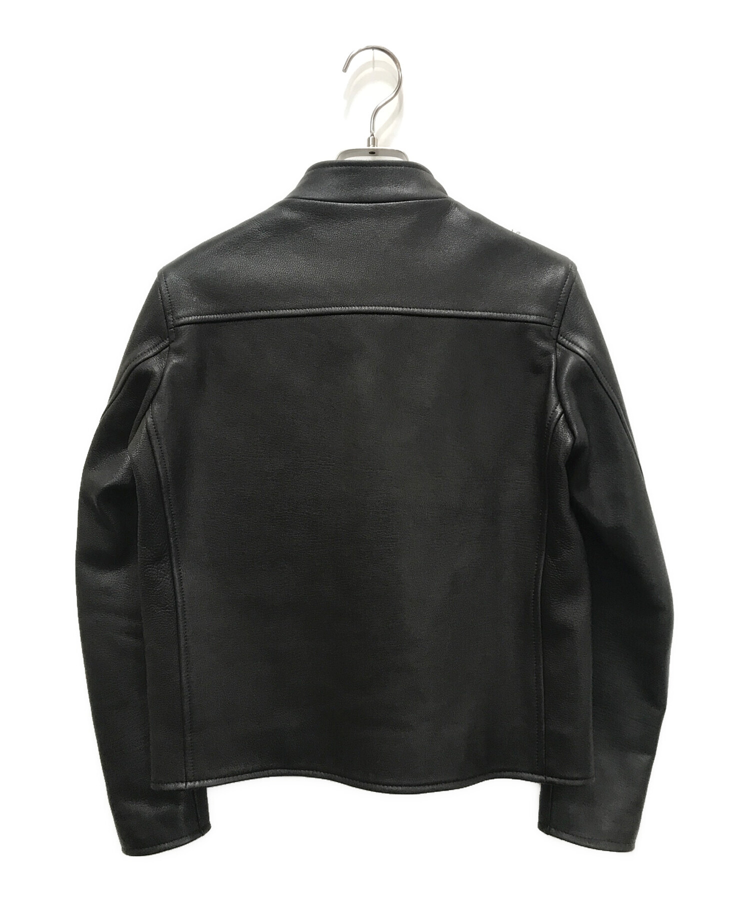 中古・古着通販】SCYE (サイ) シングルライダースジャケット ブラック