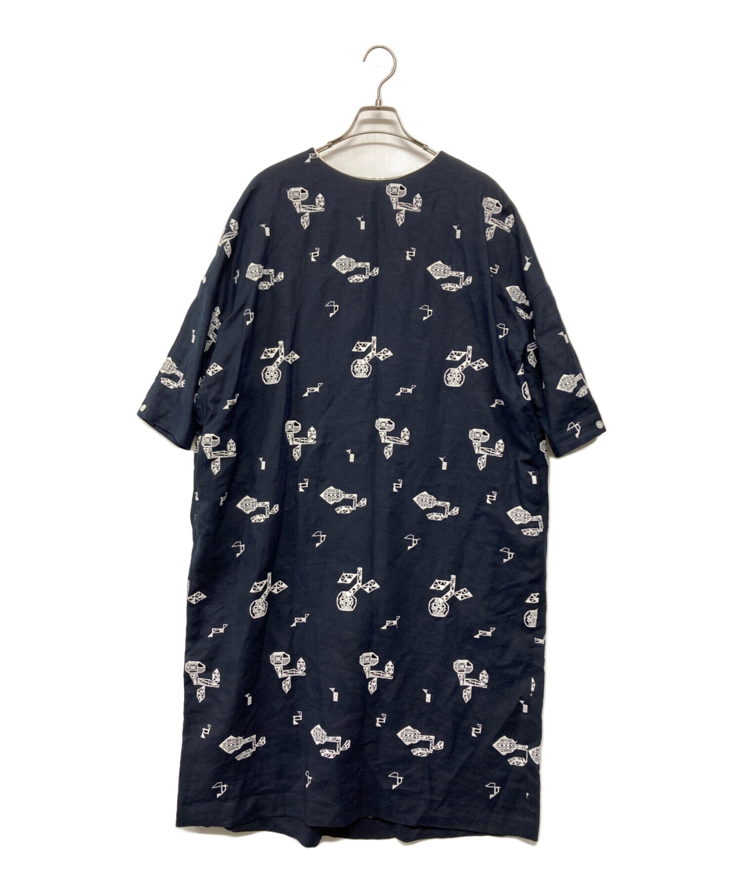 mina perhonen stardust 編み込みワンピース 38サイズ 【公式通販】