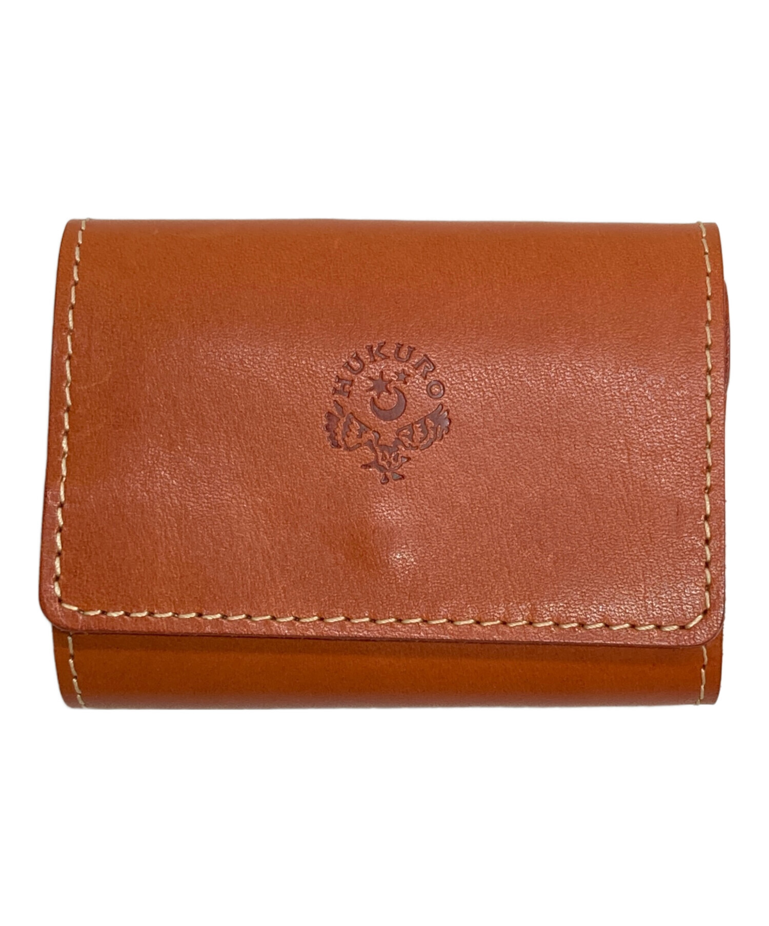 中古・古着通販】HUKURO (フクロウ) 手のひら財布-minit- ブラウン