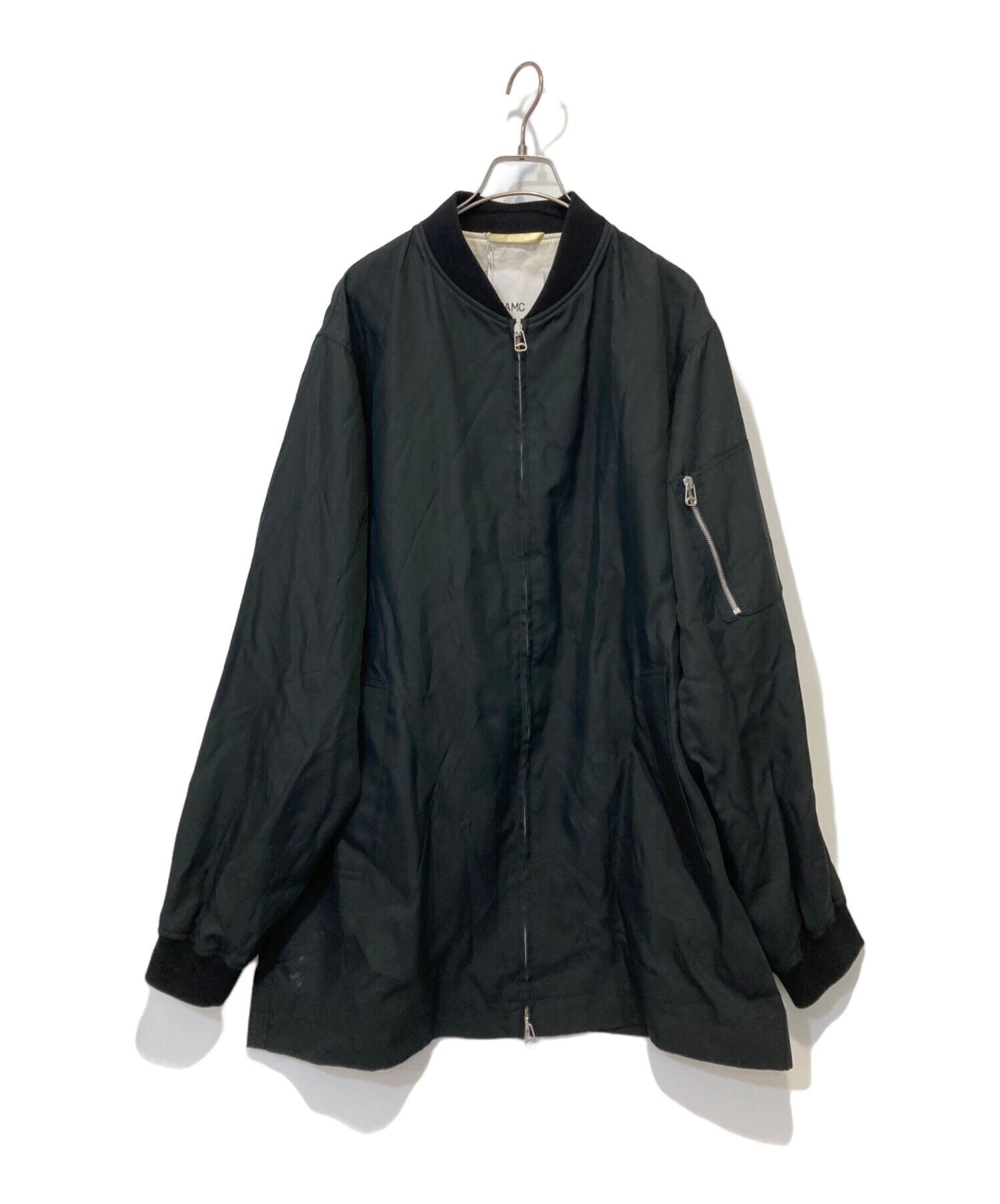 中古・古着通販】OAMC (オーエーエムシー) ボンバー ブルゾン ブラック