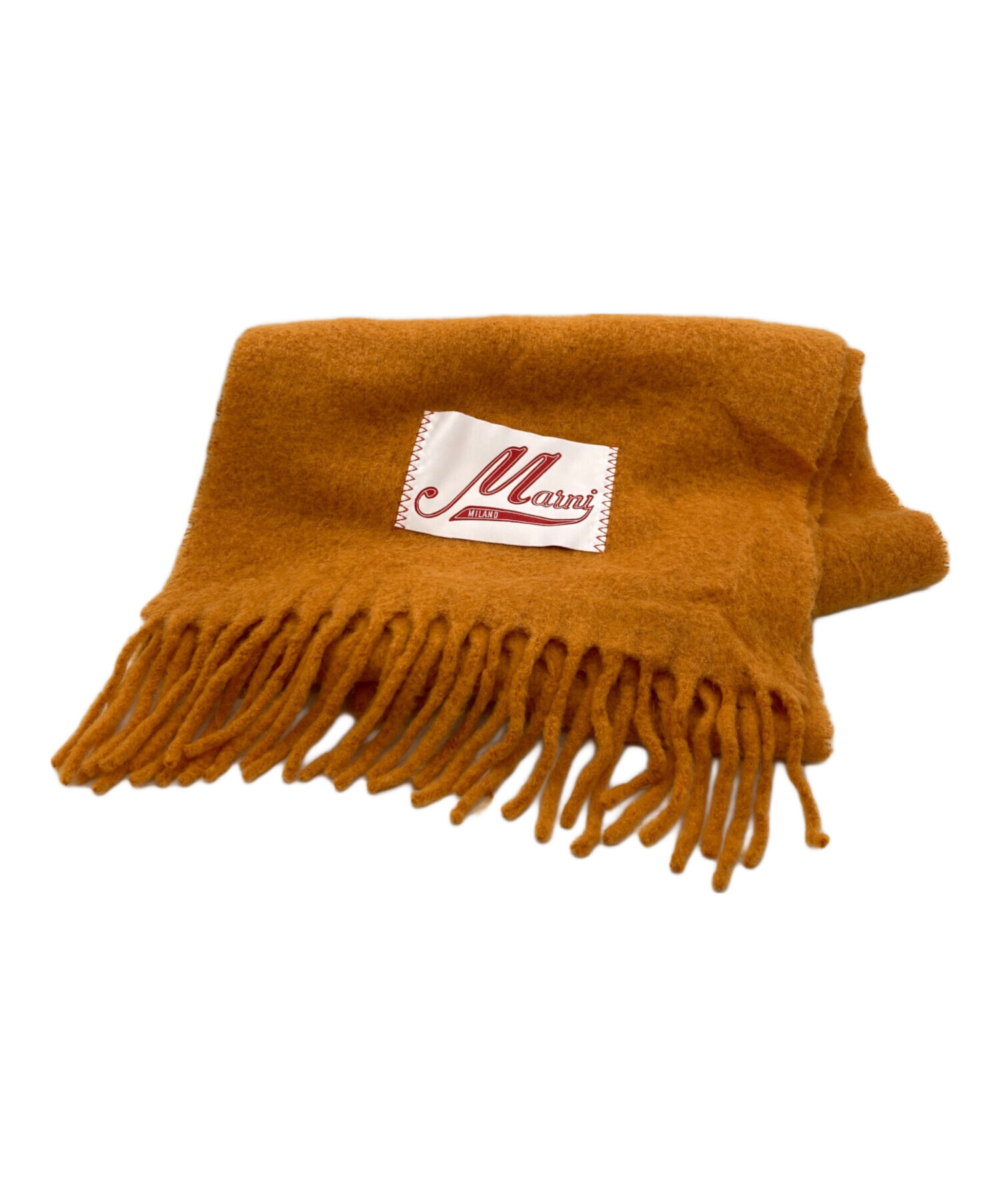 中古・古着通販】MARNI (マルニ) マフラー ブラウン｜ブランド・古着