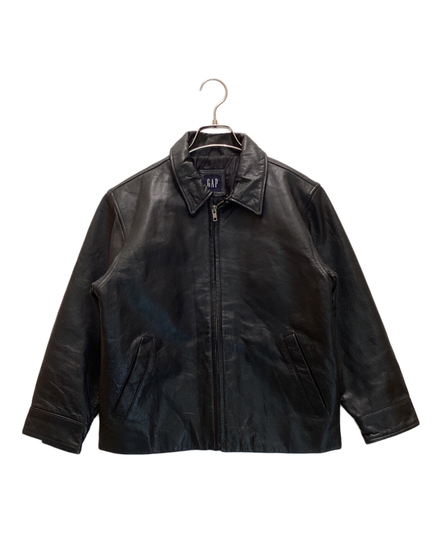 中古・古着通販】OLD GAP (オールドギャップ) レザージャケット ジップ