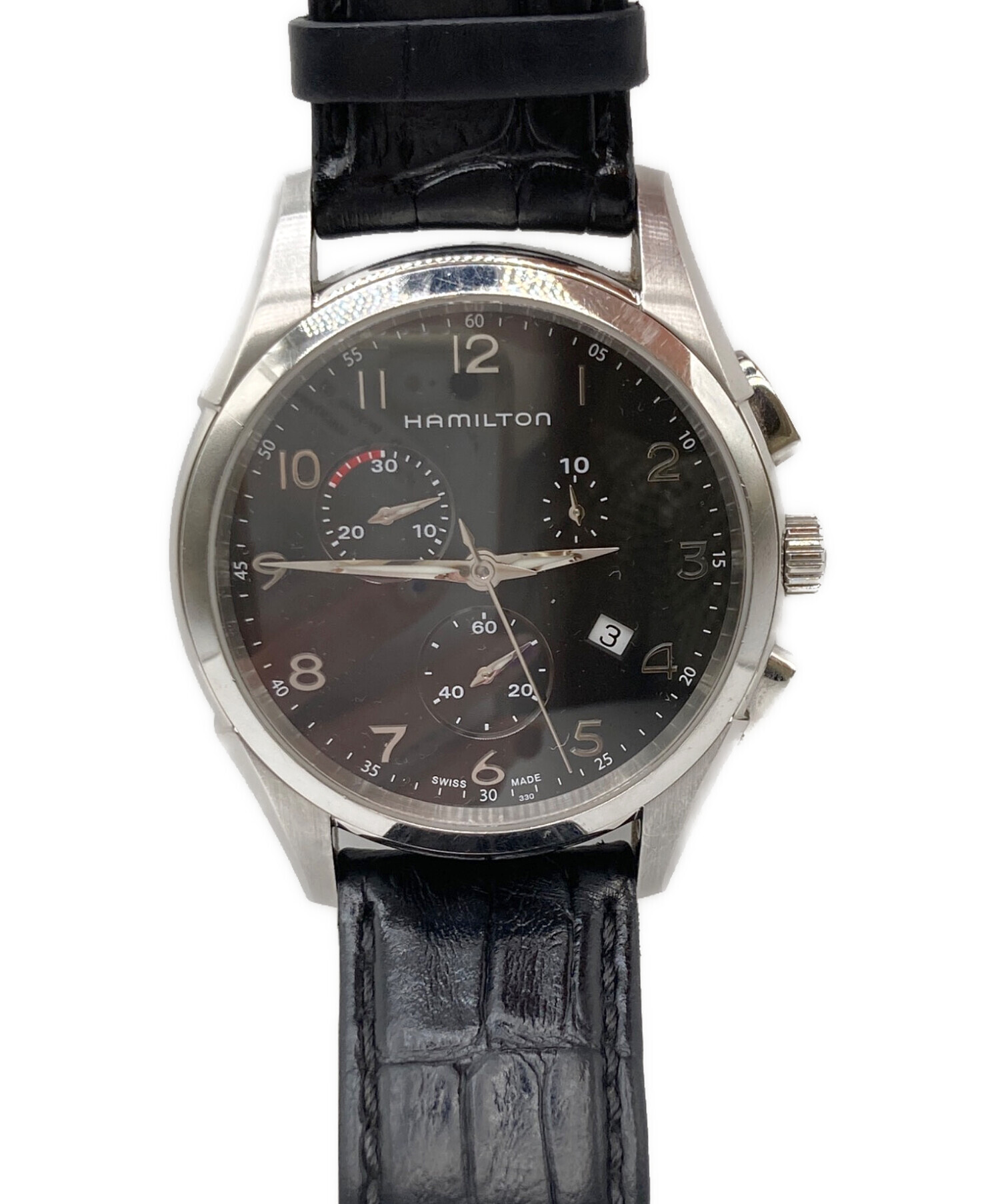 中古・古着通販】HAMILTON (ハミルトン) リストウォッチ ブラック
