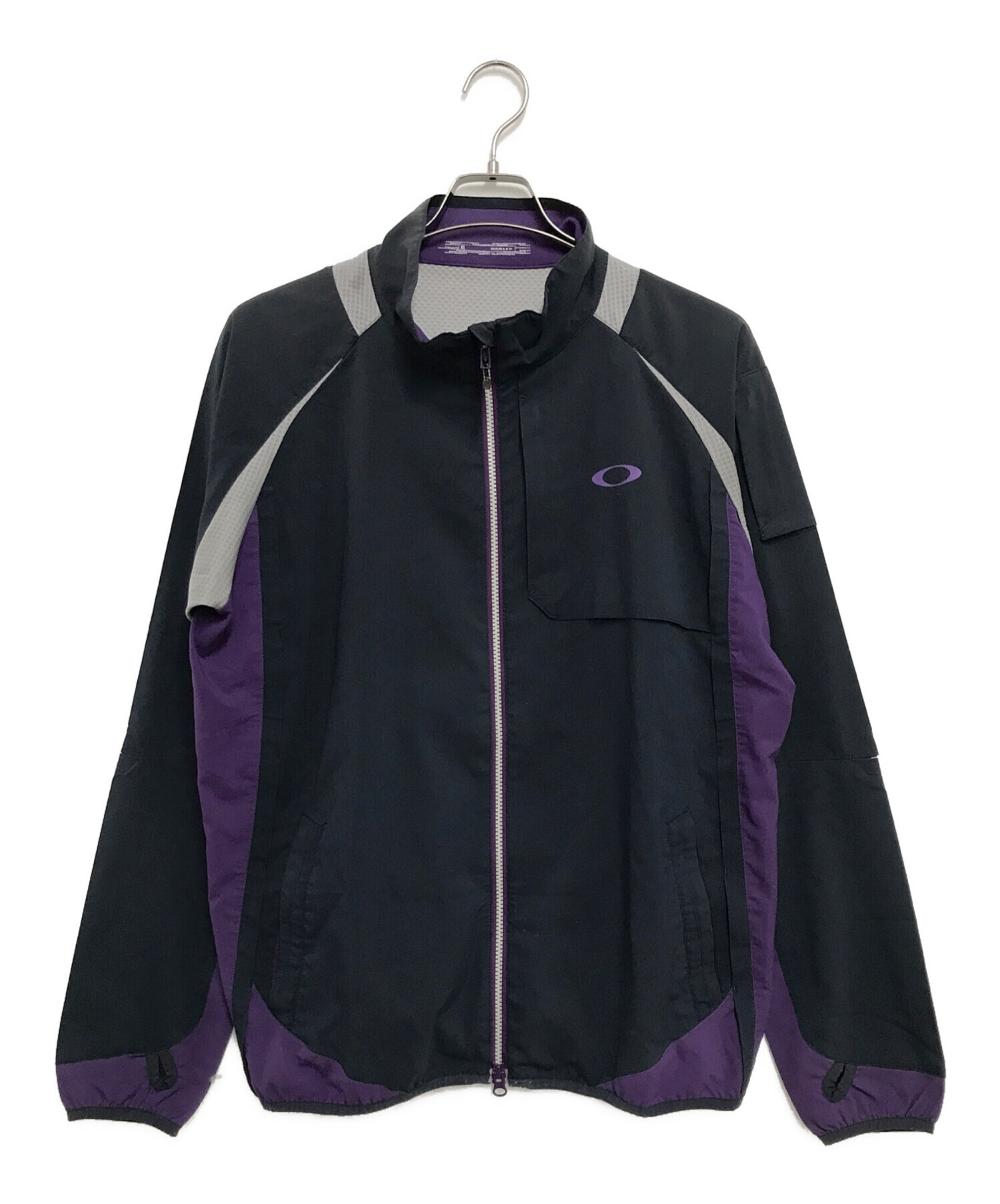 オークリー OAKLEY スノーボードウェア 紫 上下 セットアップ XL 日本