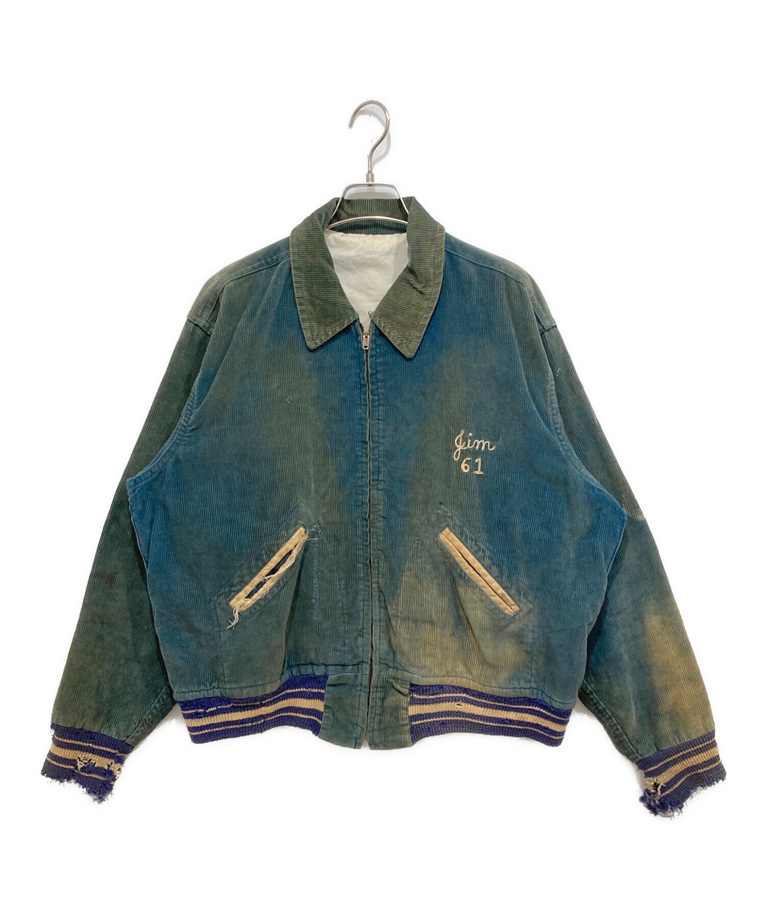 中古・古着通販】USED (ユーズド) ヴィンテージコーデュロイ刺繍