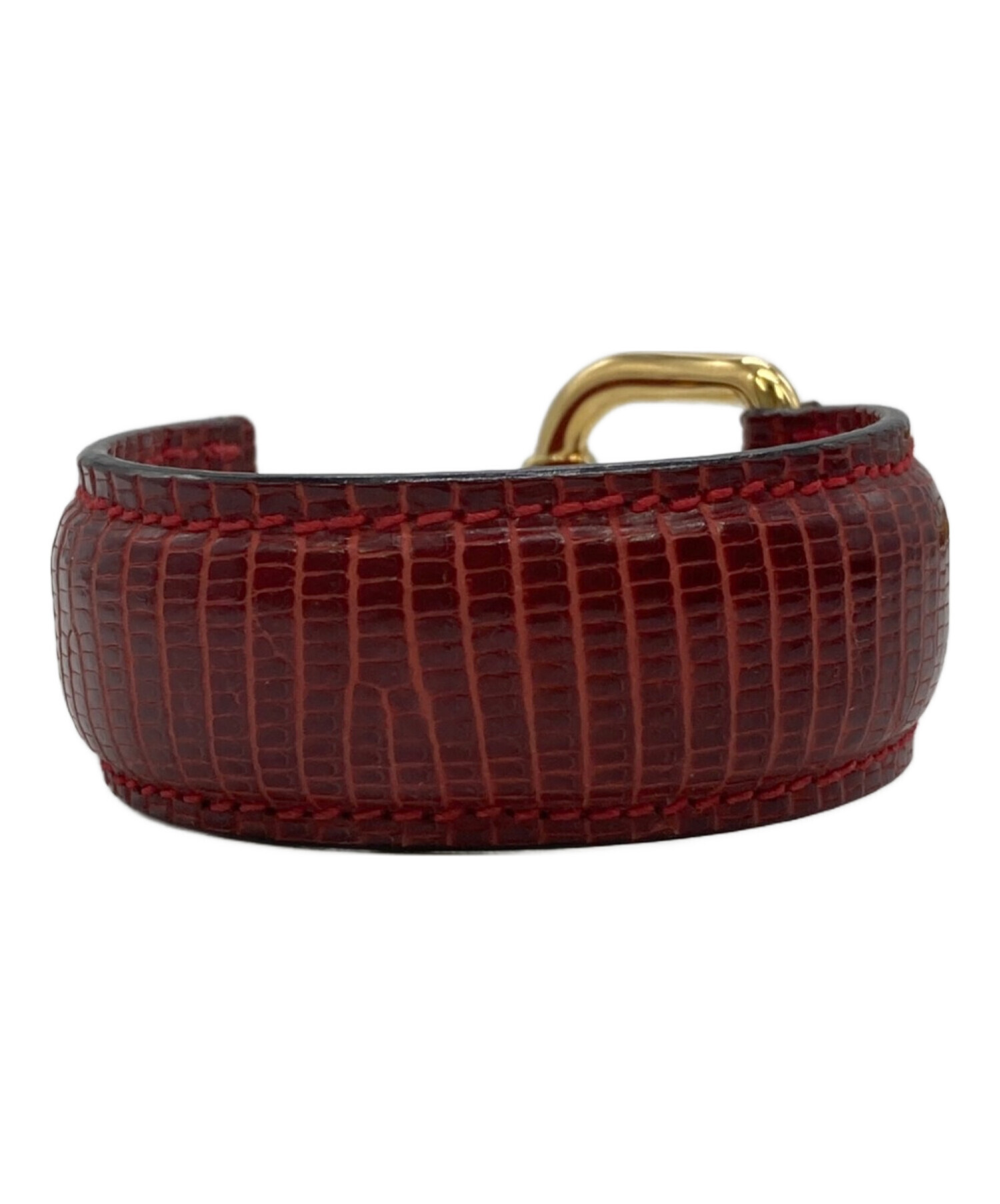 中古・古着通販】GUCCI (グッチ) ホースビットレザーブレスレット