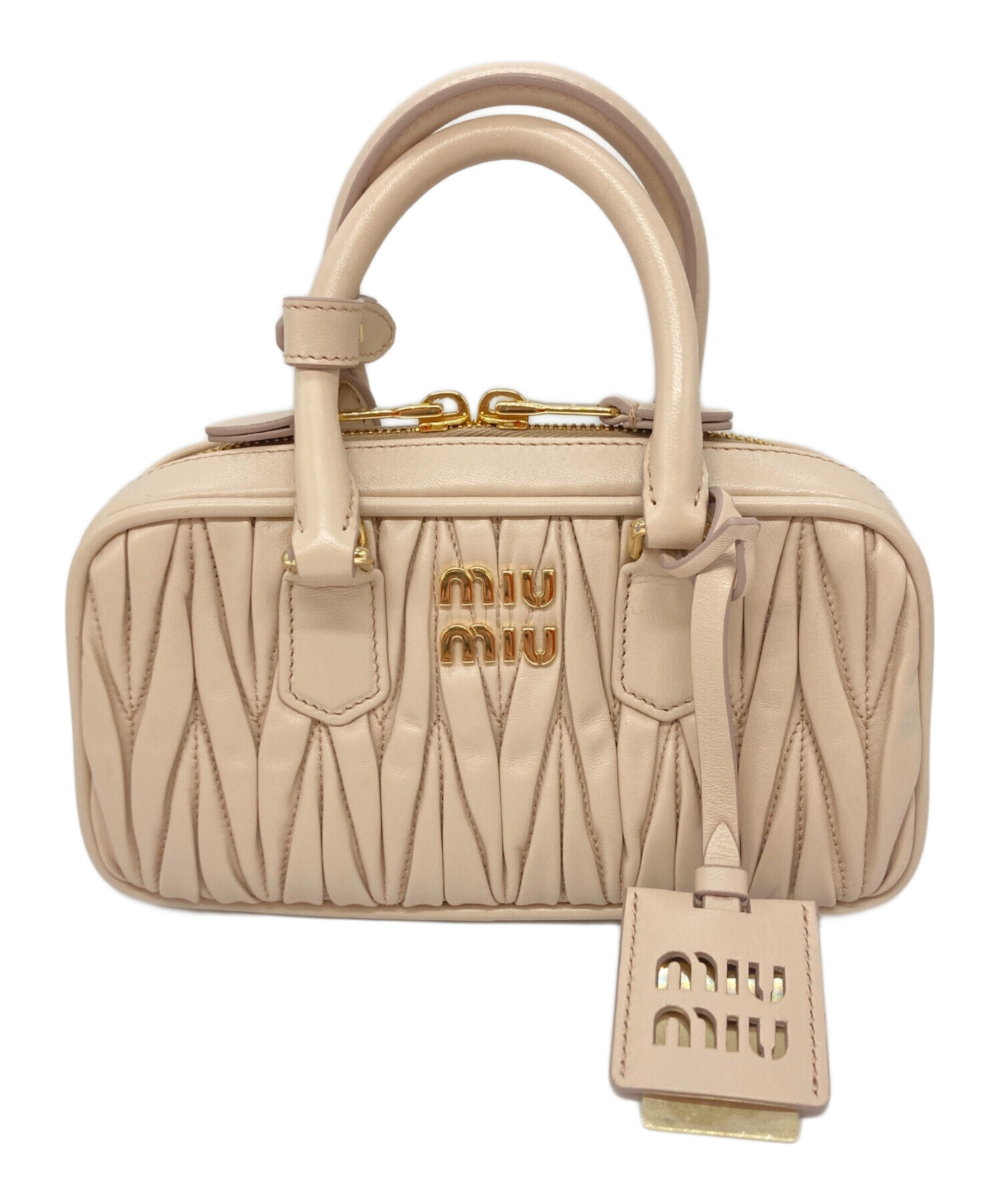 中古・古着通販】MIU MIU (ミュウミュウ) アルカディ マテラッセレザー