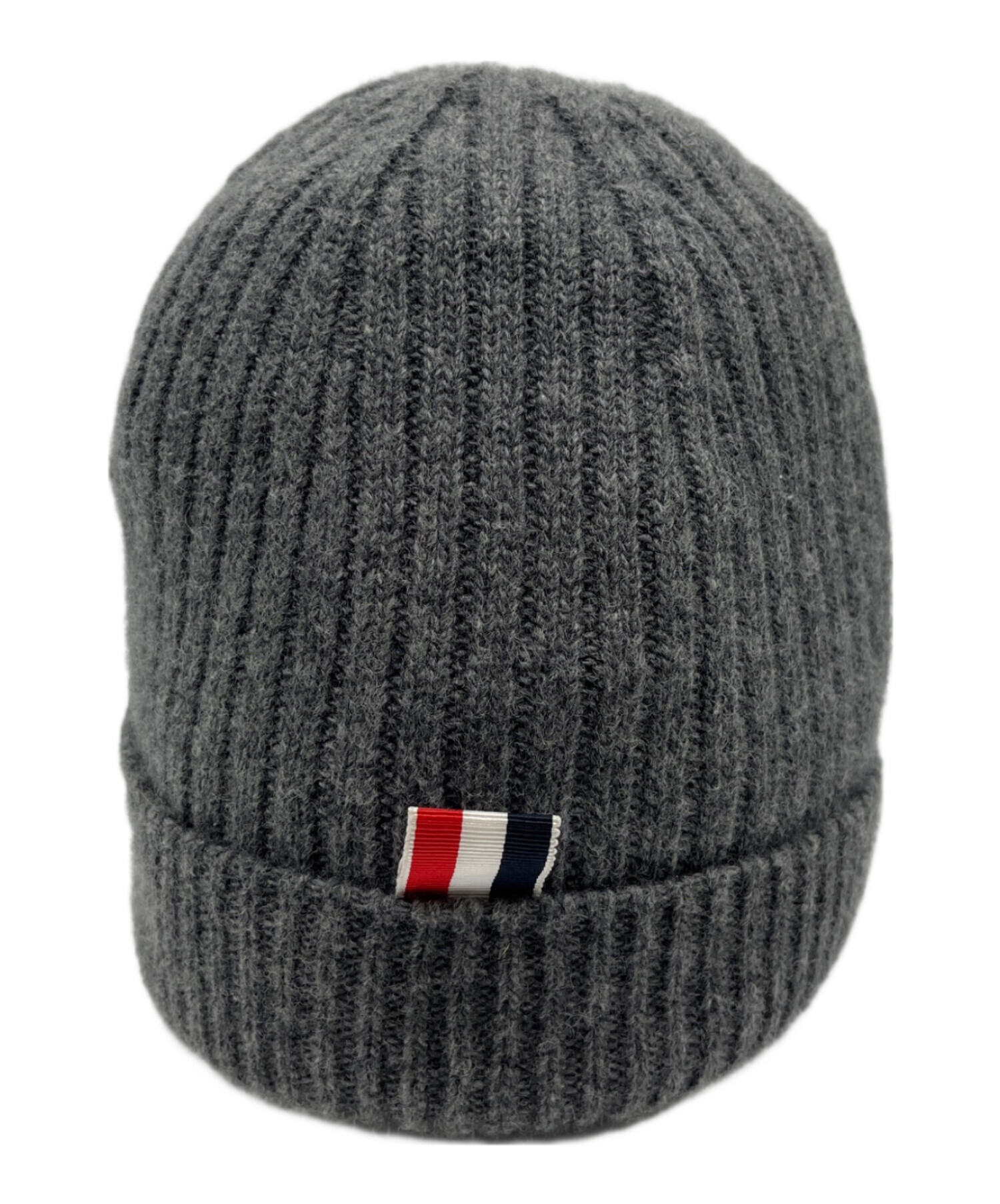 中古・古着通販】Thom Browne (トムブラウン) ニット帽 グレー