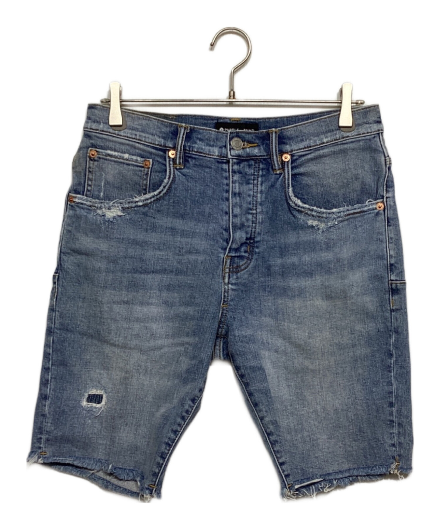 中古・古着通販】PURPLE BRAND (パープルブランド) ダメージデニム