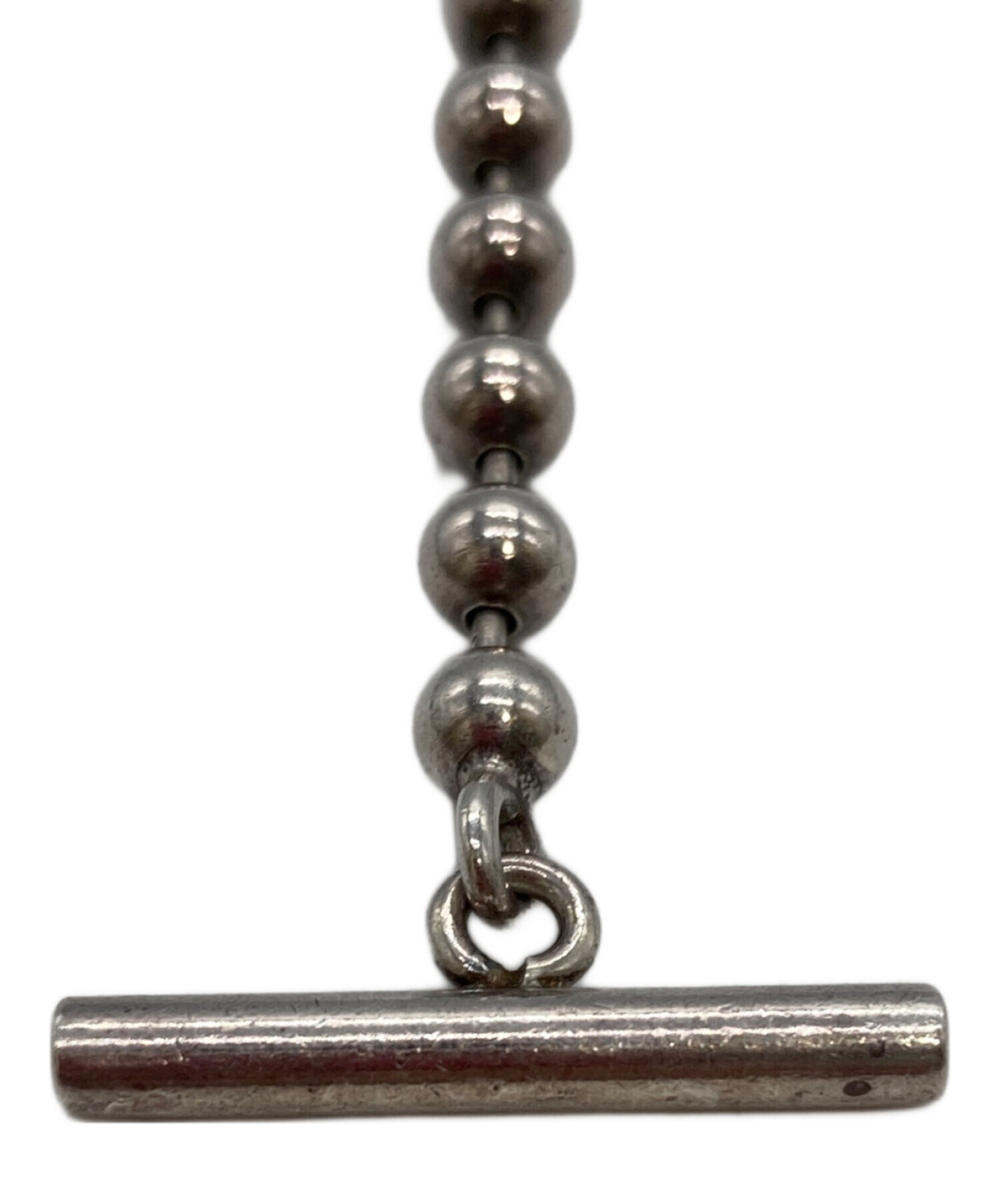 中古・古着通販】GUCCI (グッチ) ボールチェーンブレスレット シルバー