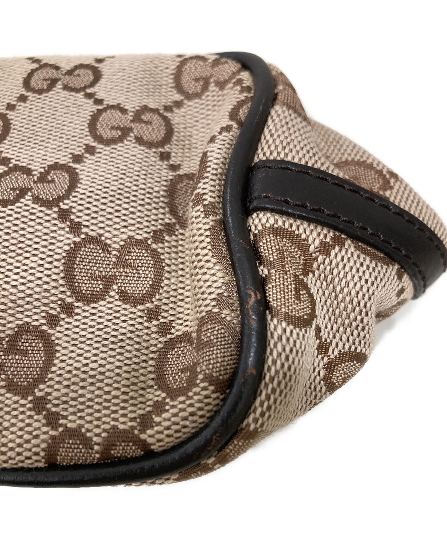 中古・古着通販】GUCCI (グッチ) GGキャンパス アクセサリーポーチ