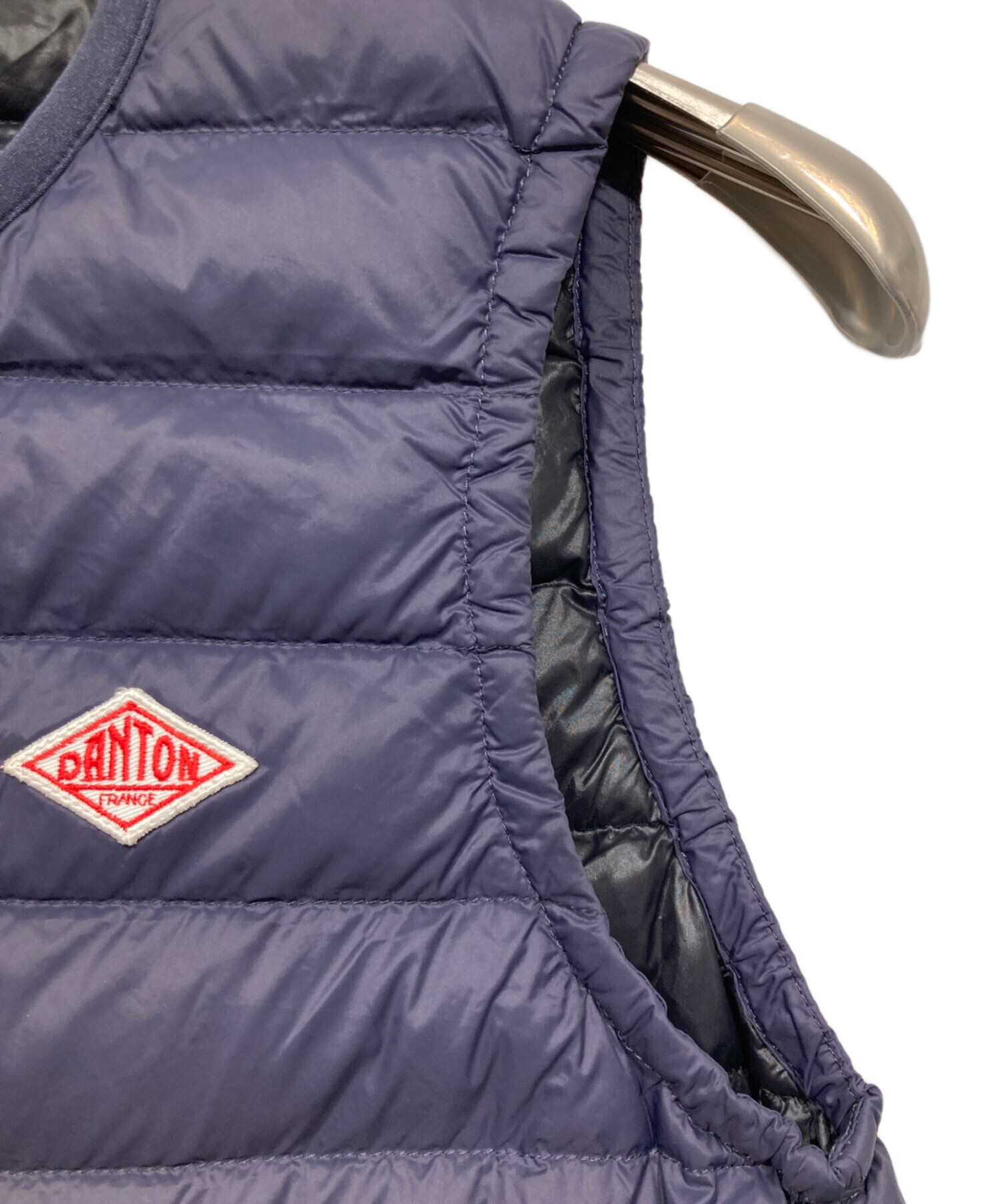 中古・古着通販】DANTON (ダントン) インナーダウンベスト ネイビー