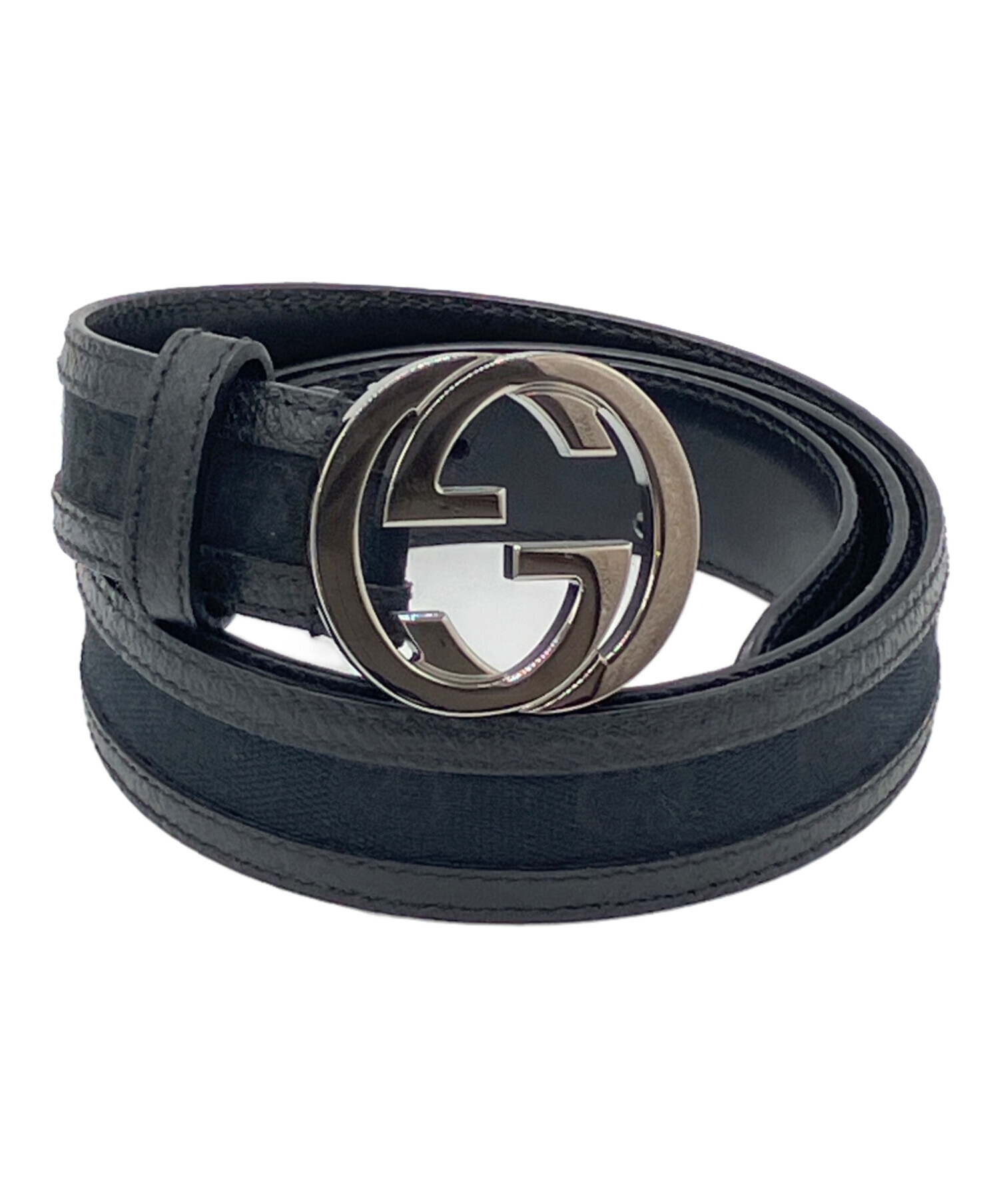 中古・古着通販】GUCCI (グッチ) GGインターロッキング ベルト